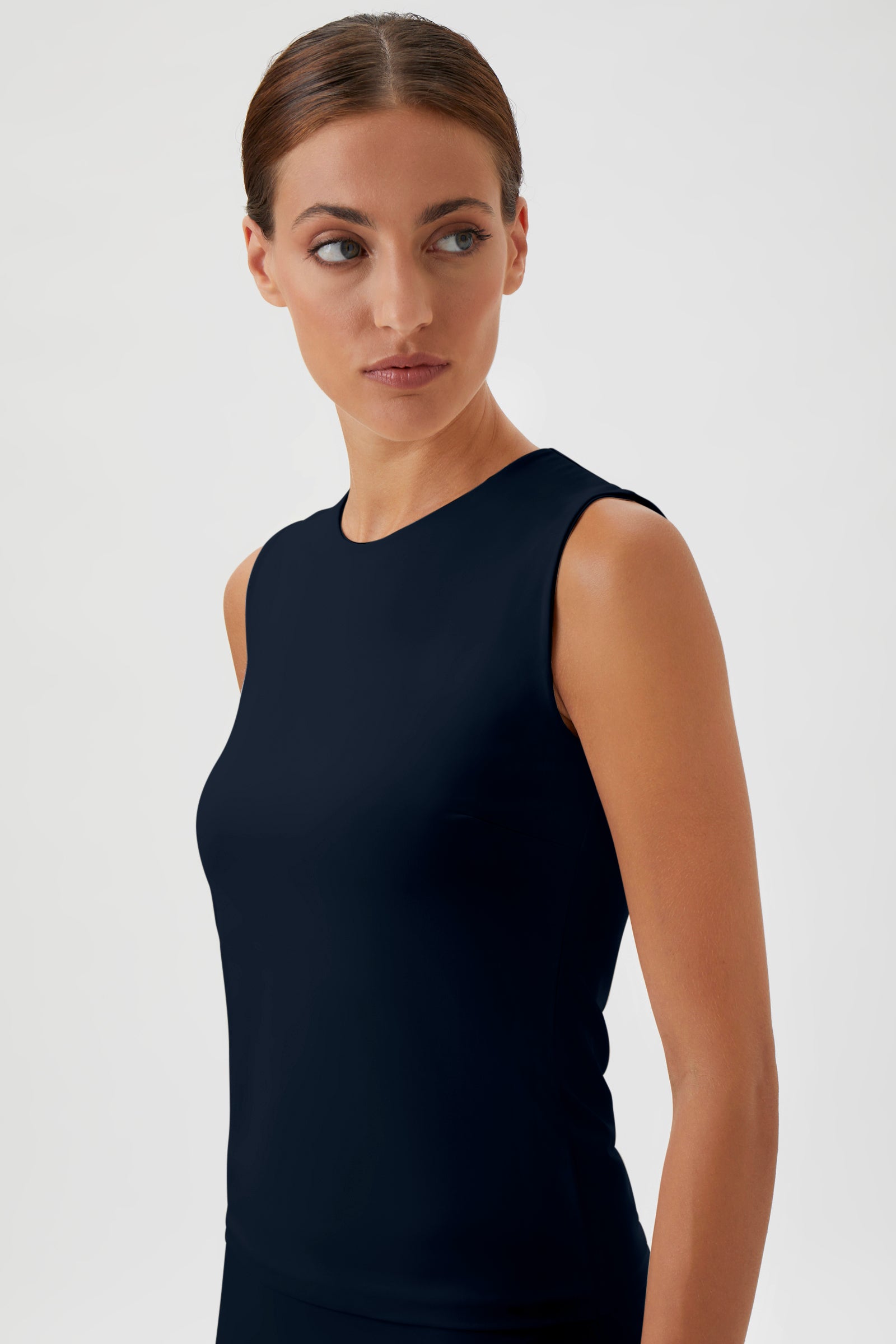 Blouse No Sleeves - Nilo 1182 Blue Crew