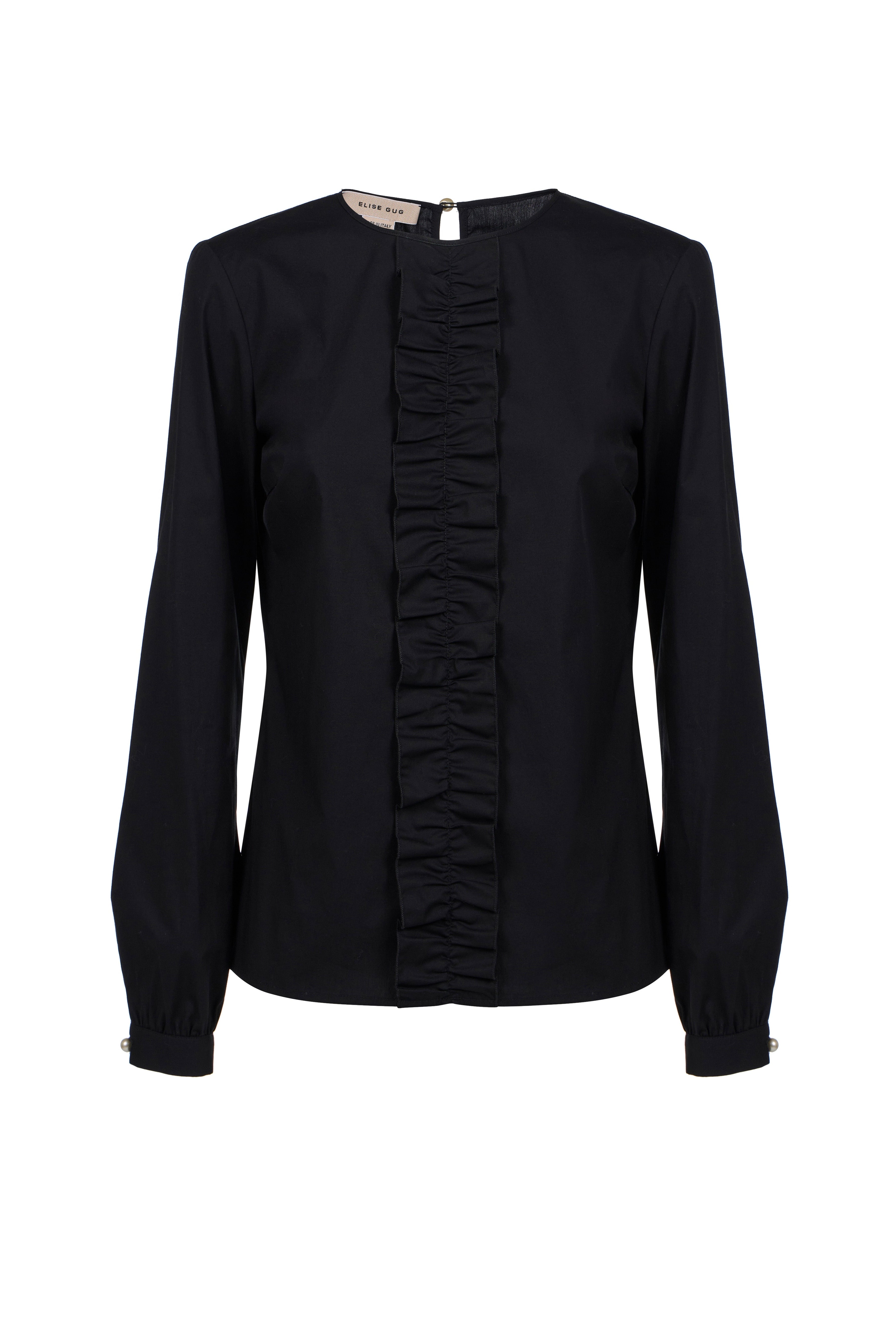 Blouse Rouge In Front - 208 Black