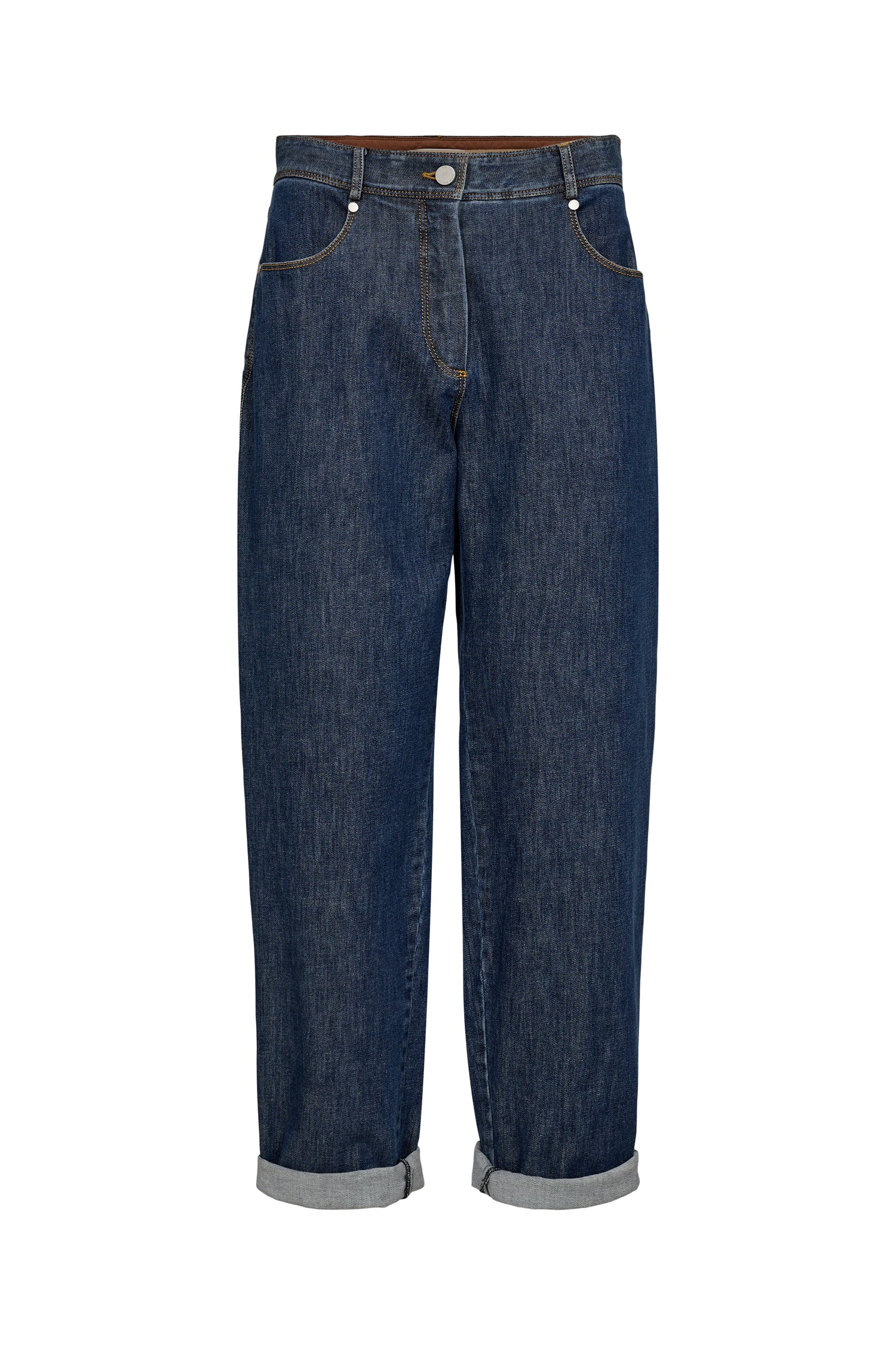 Tapered jeans with high waist - Sample