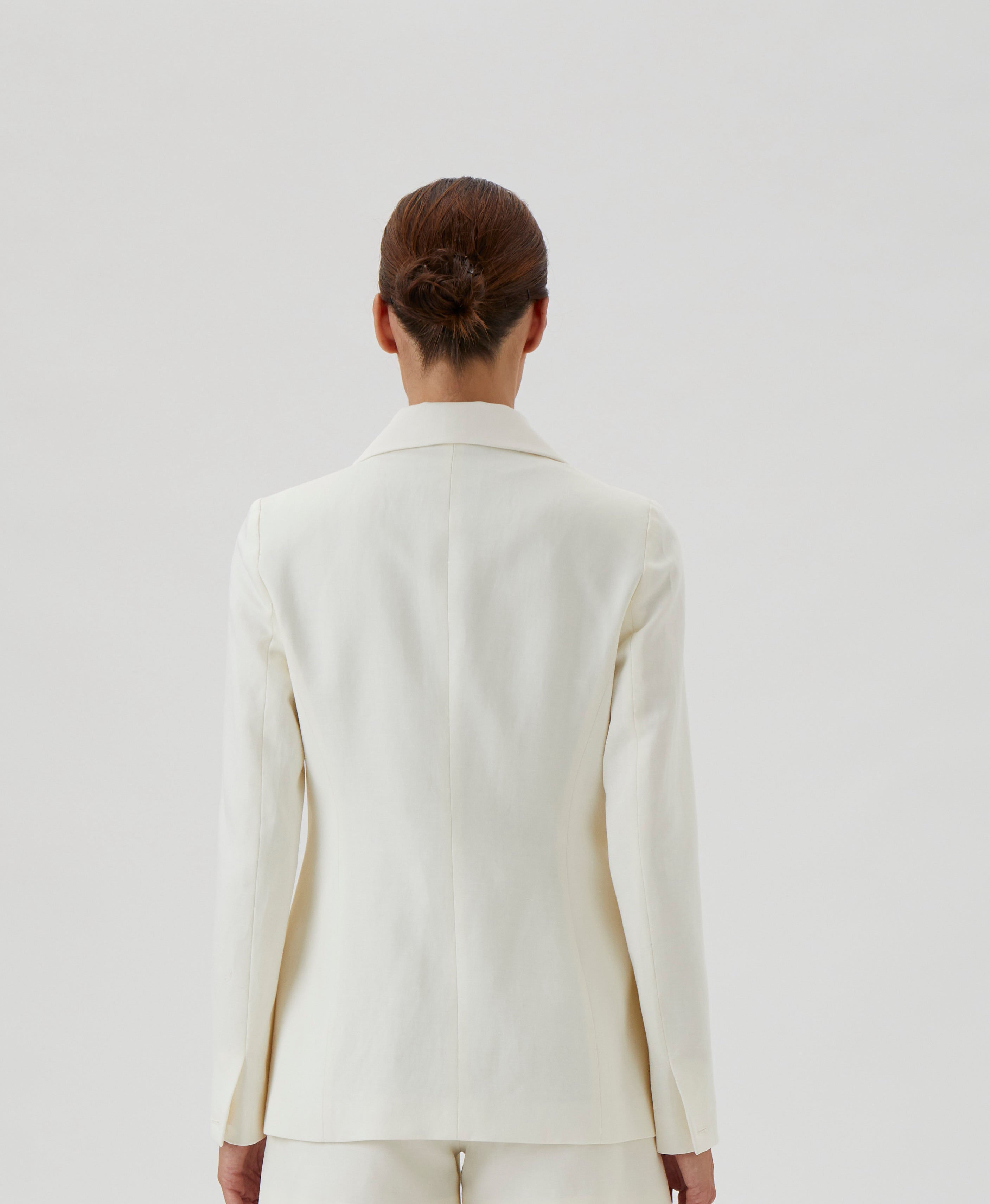 Classic mens jacket in cotton linen
