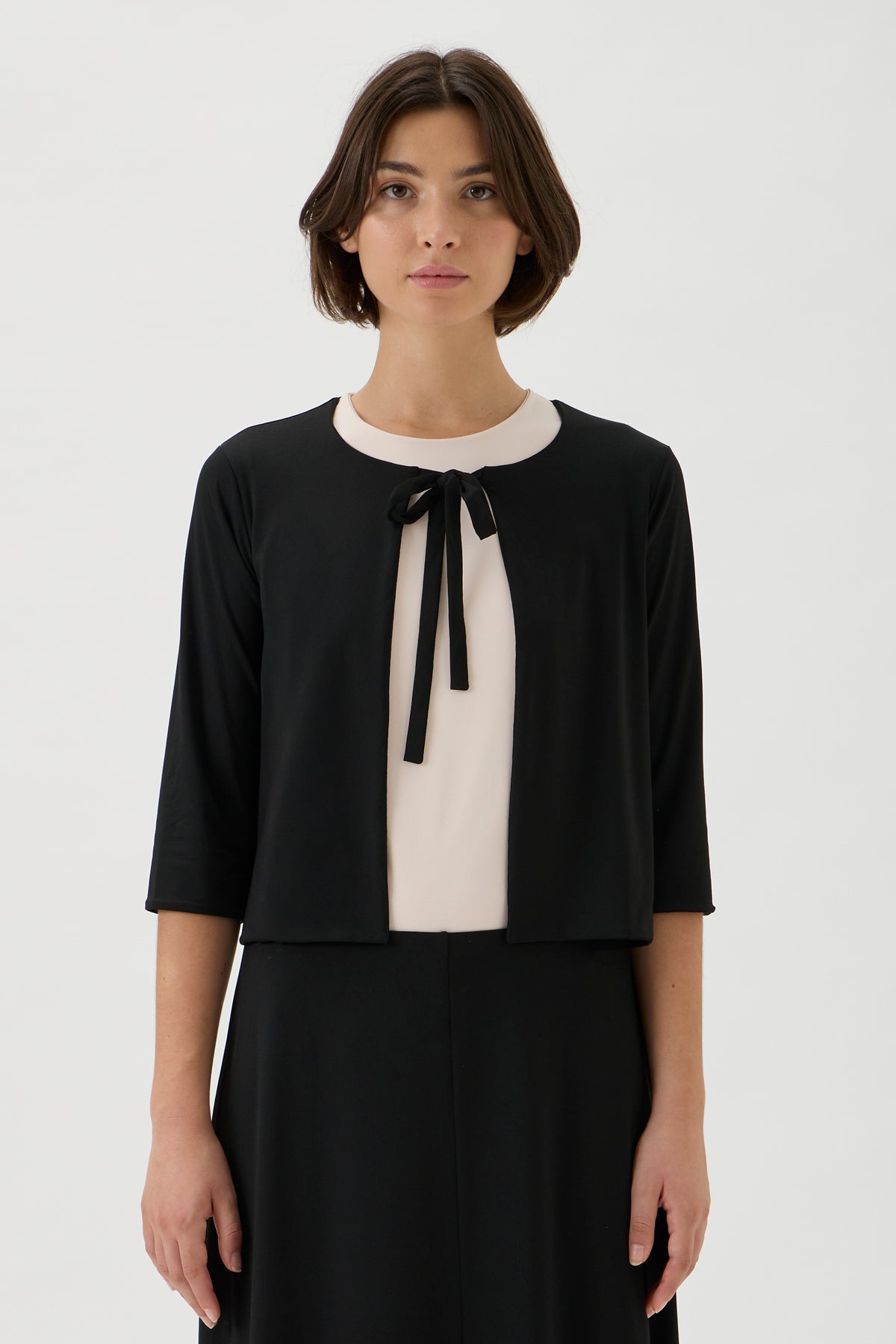 Cardigan 3/4 Sleeves - 5036 NILO BLACK