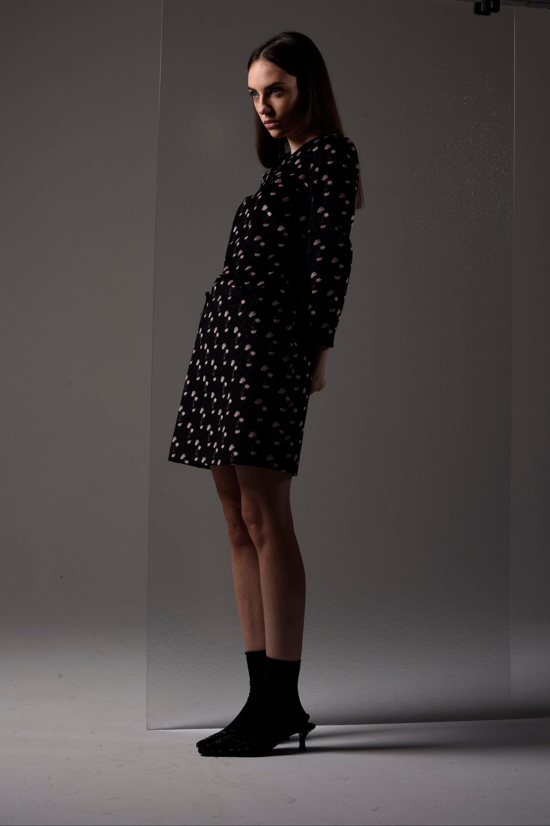 Quiltet coat - 6010 Black