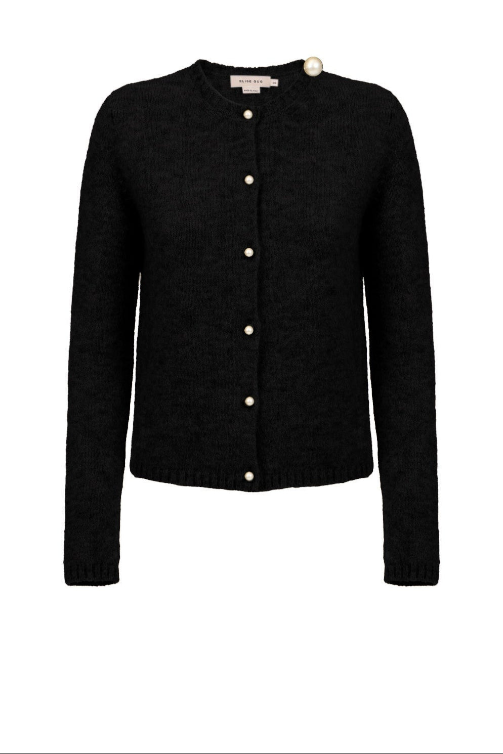 Cardigan With Long Sleeves Bellone - 7069 Black
