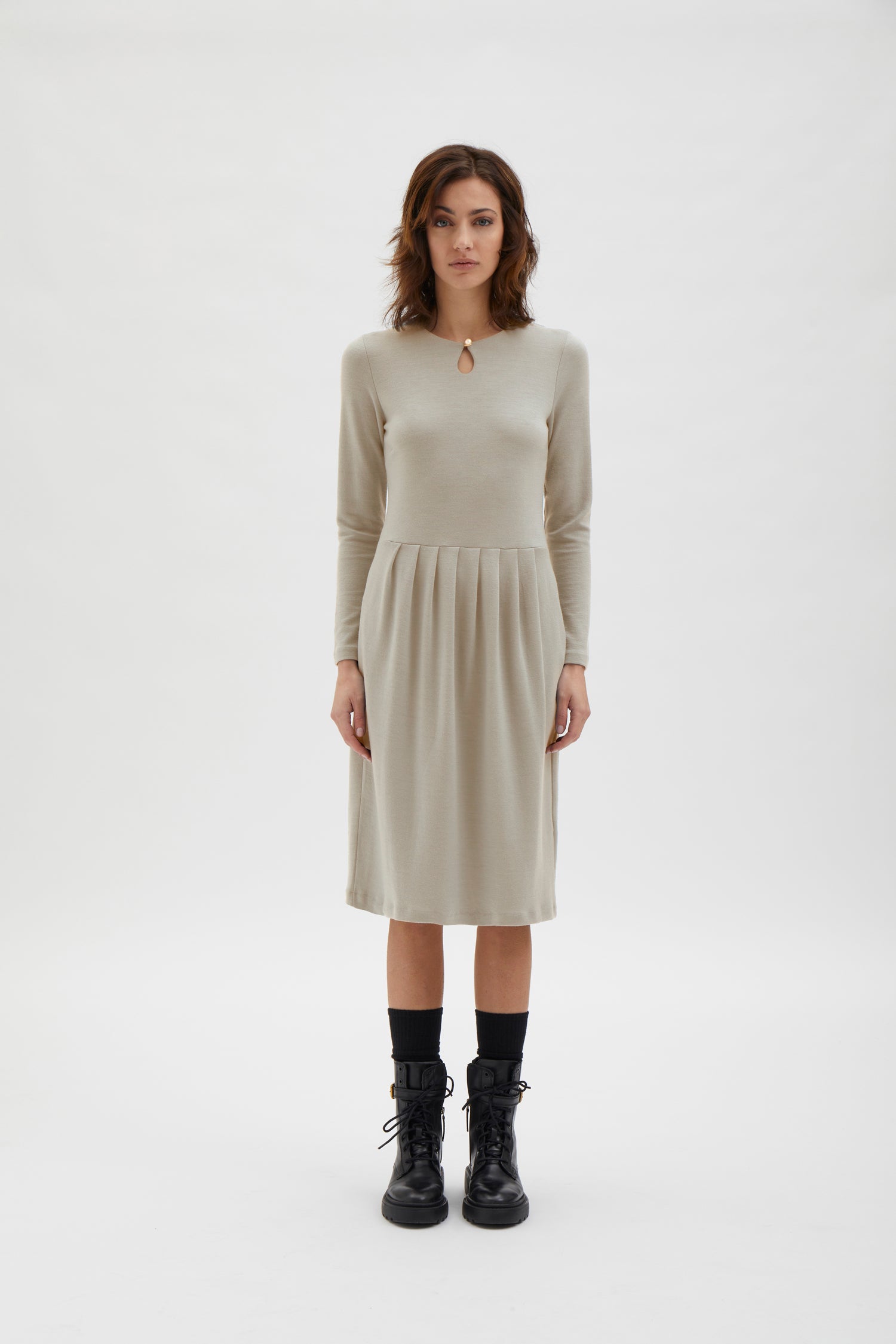 Dress 9447 Darfo - Beige