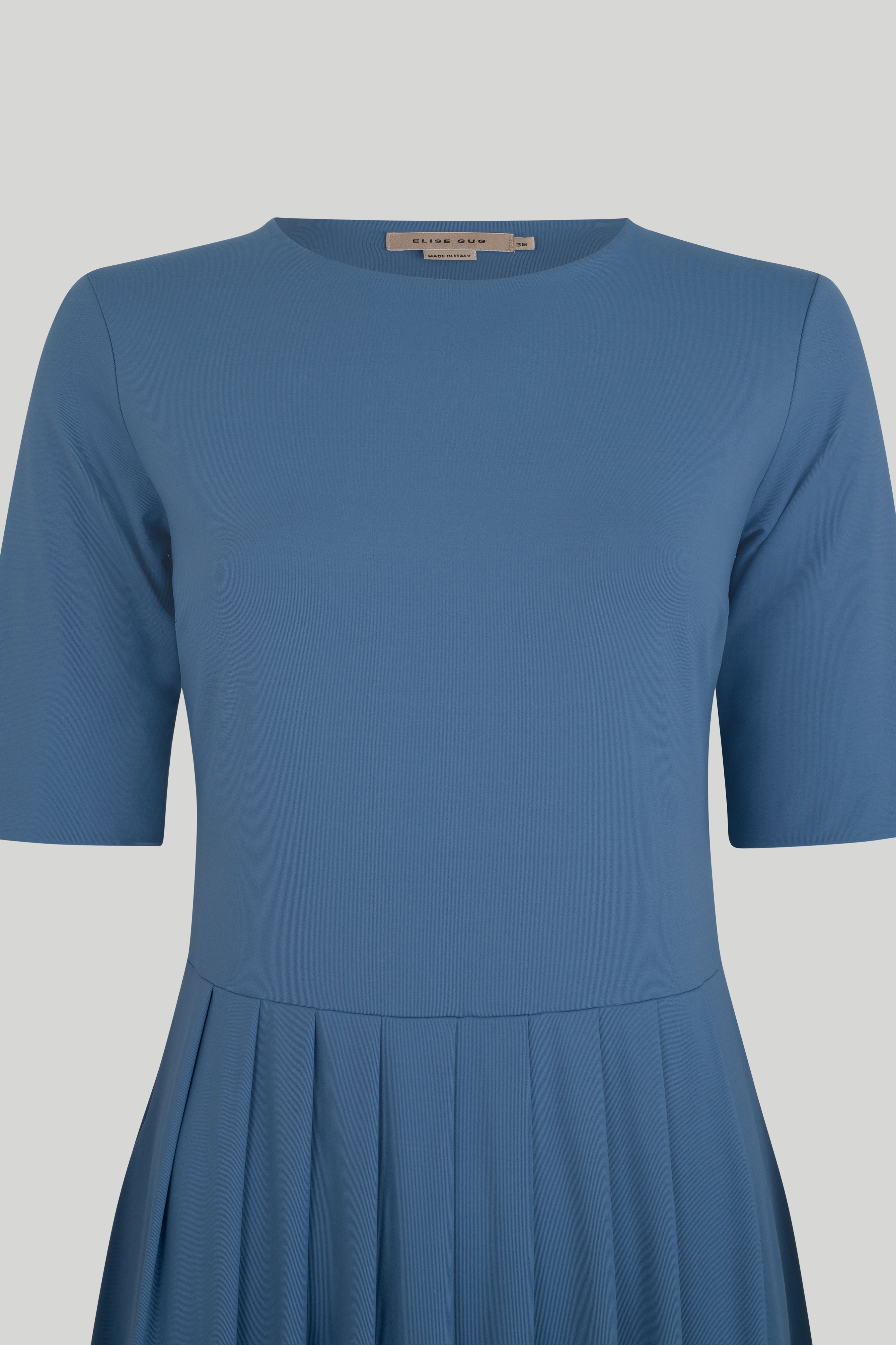 DRESS SHORT SLEEVES 9474 NILO Dusty Blue