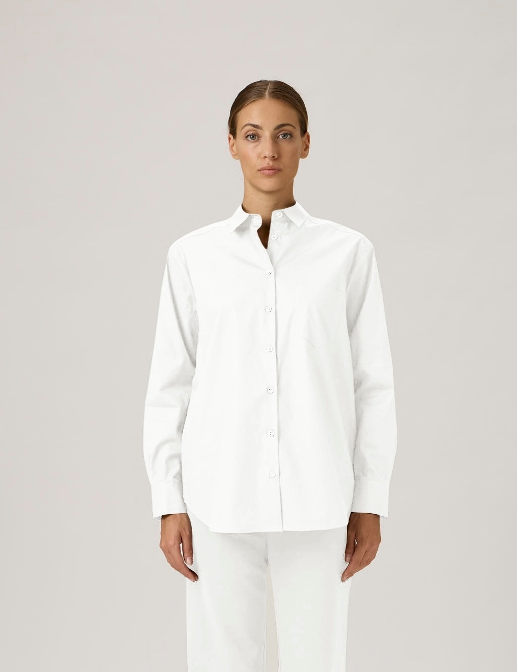Classic Shirt boyfriend – 2237 White