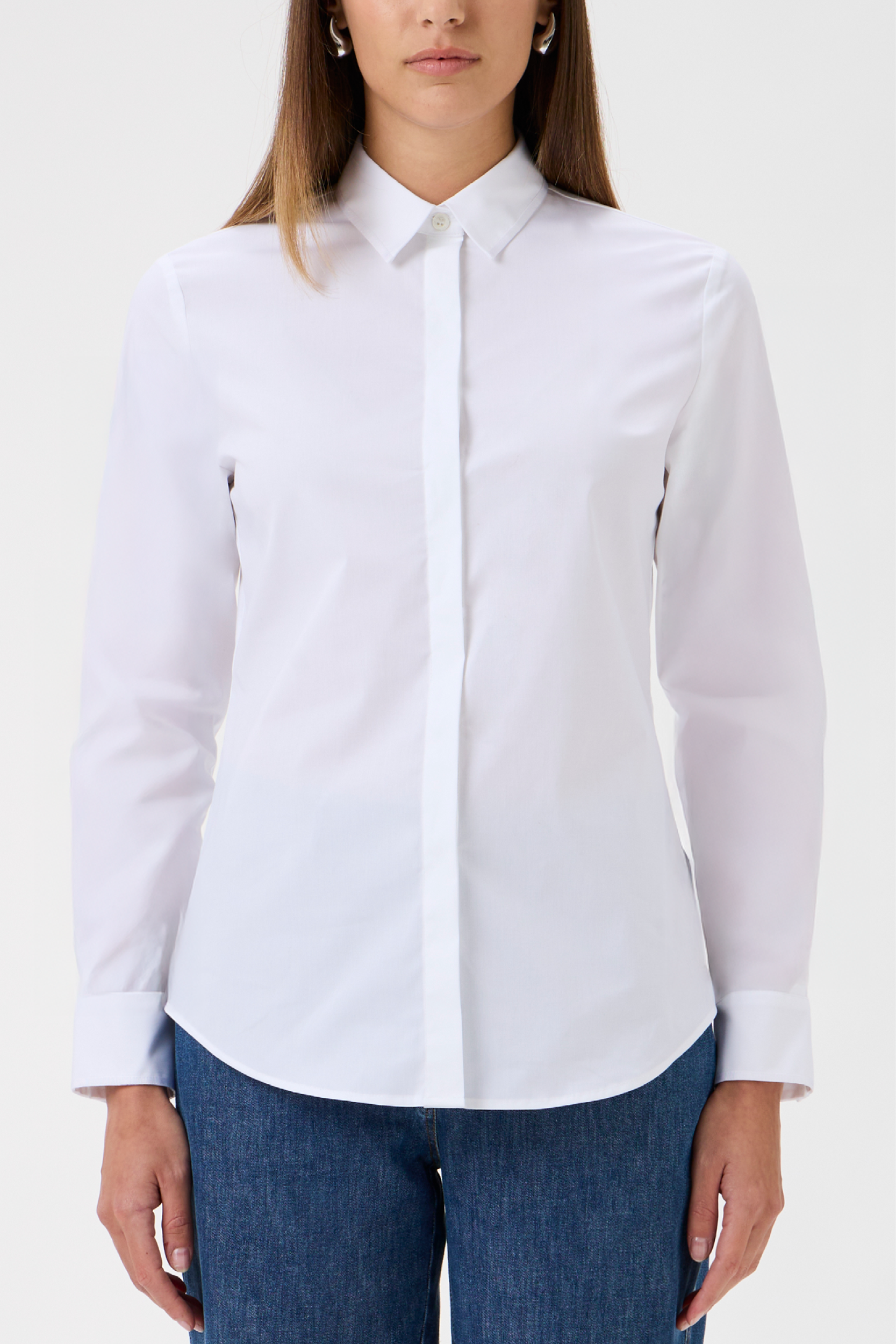 Classic Stretch Shirt – 2207-CP White
