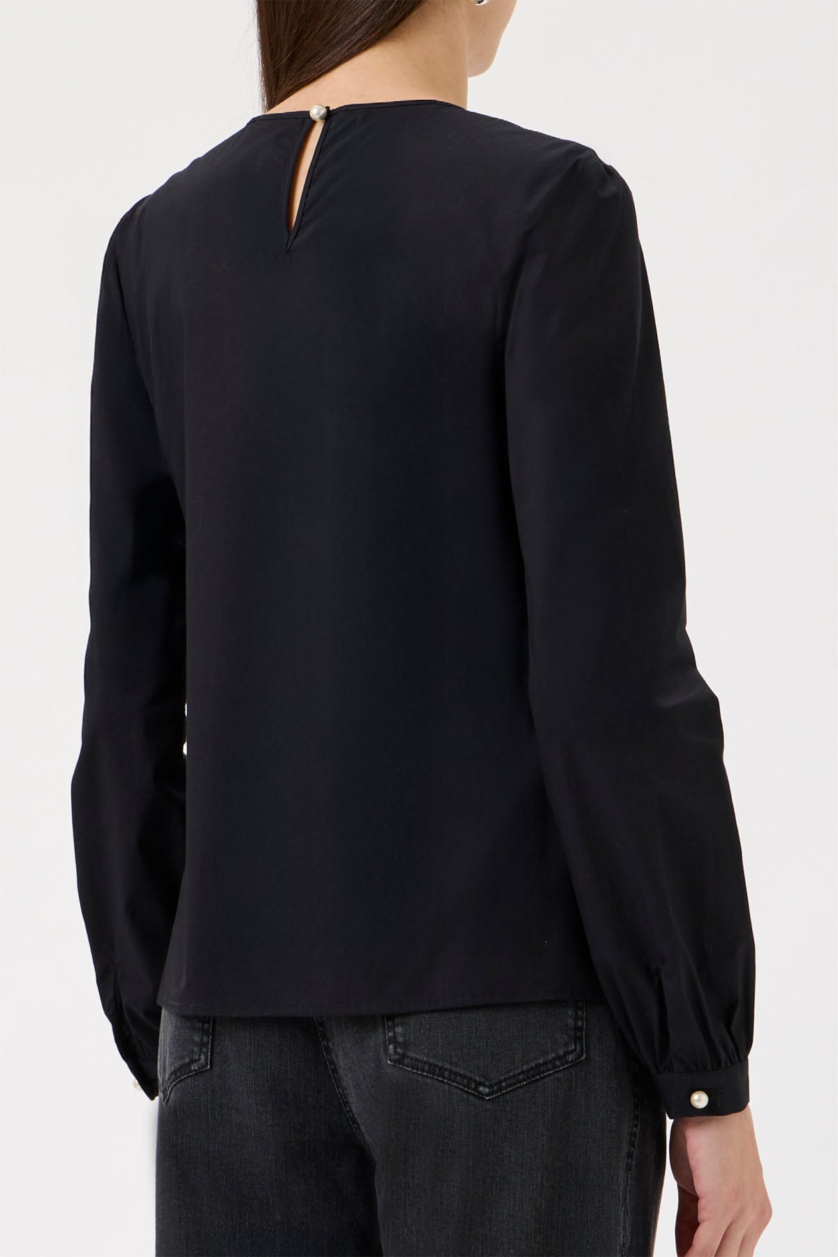 Blouse Rouge In Front - 208 Black