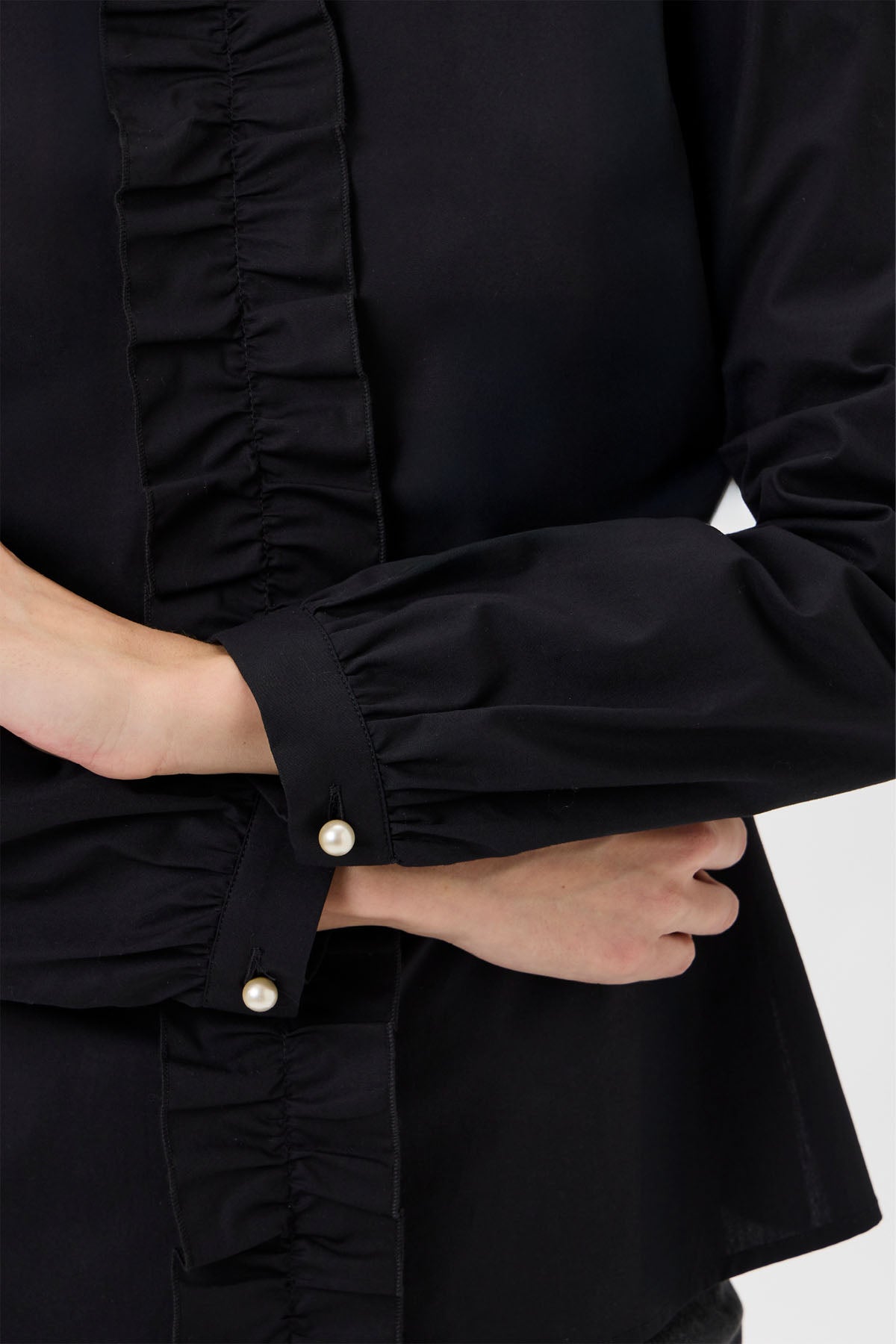 Blouse Rouge In Front - 208 Black