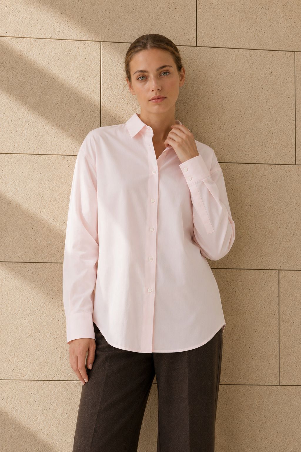 Classic Shirt boyfriend – 2239 Rosa