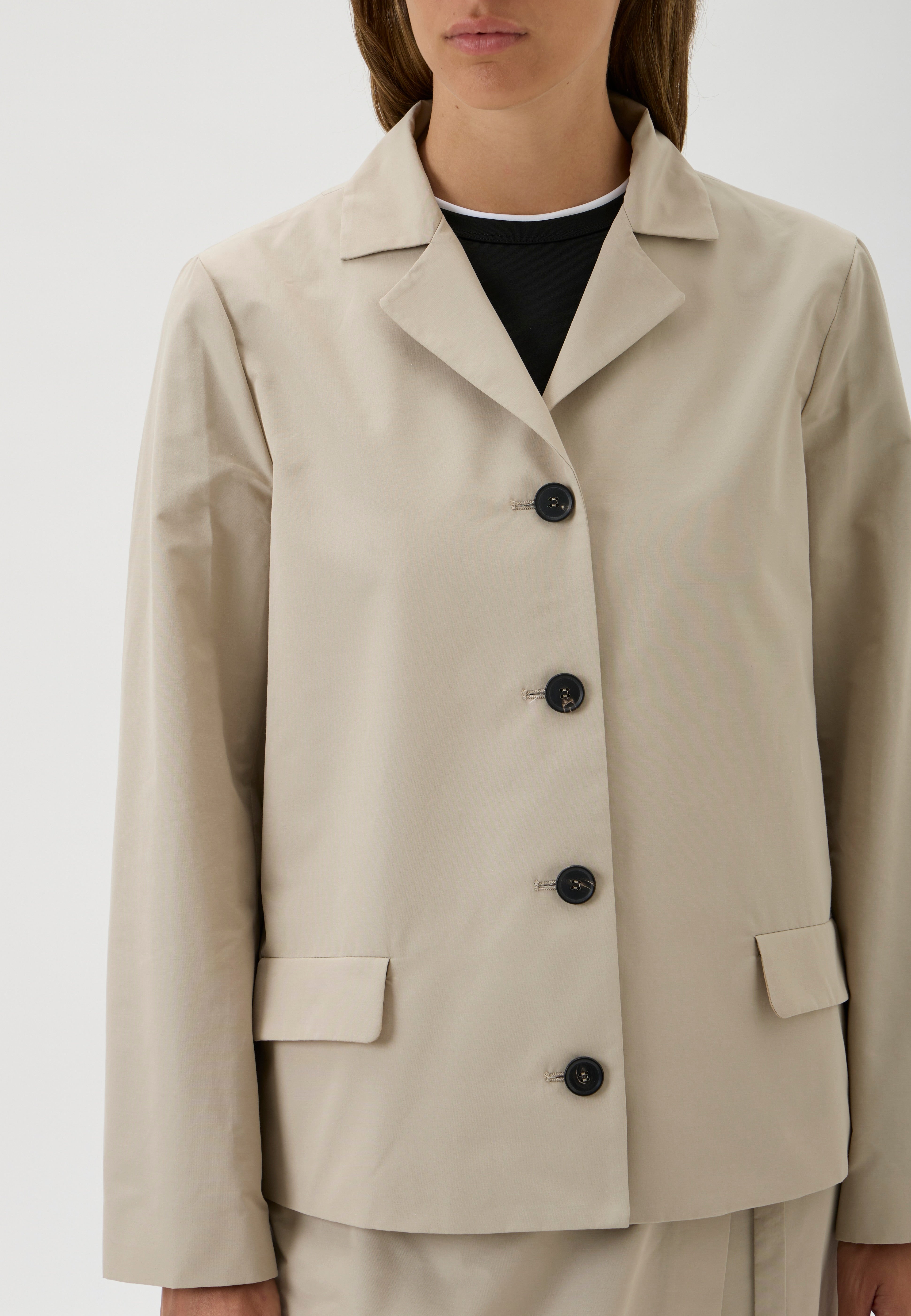 Short Classic Jacket – 5035 Canguro 5035 BEIGE