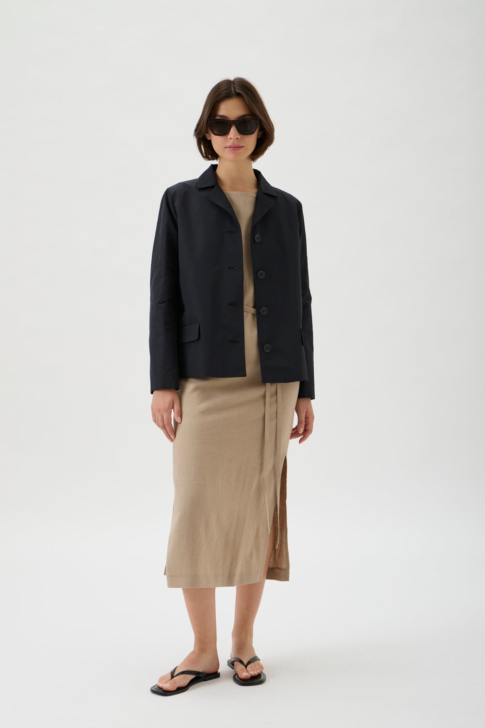 Short Classic Jacket – 5035 Canguro 5035 BLACK