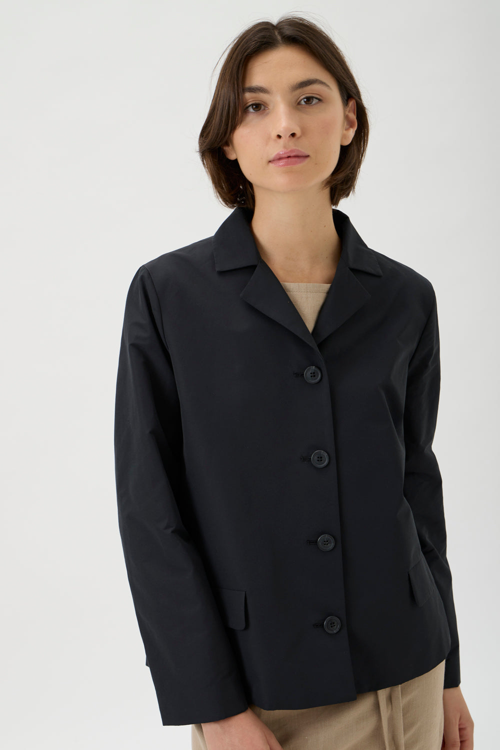 Short Classic Jacket – 5035 Canguro 5035 BLACK