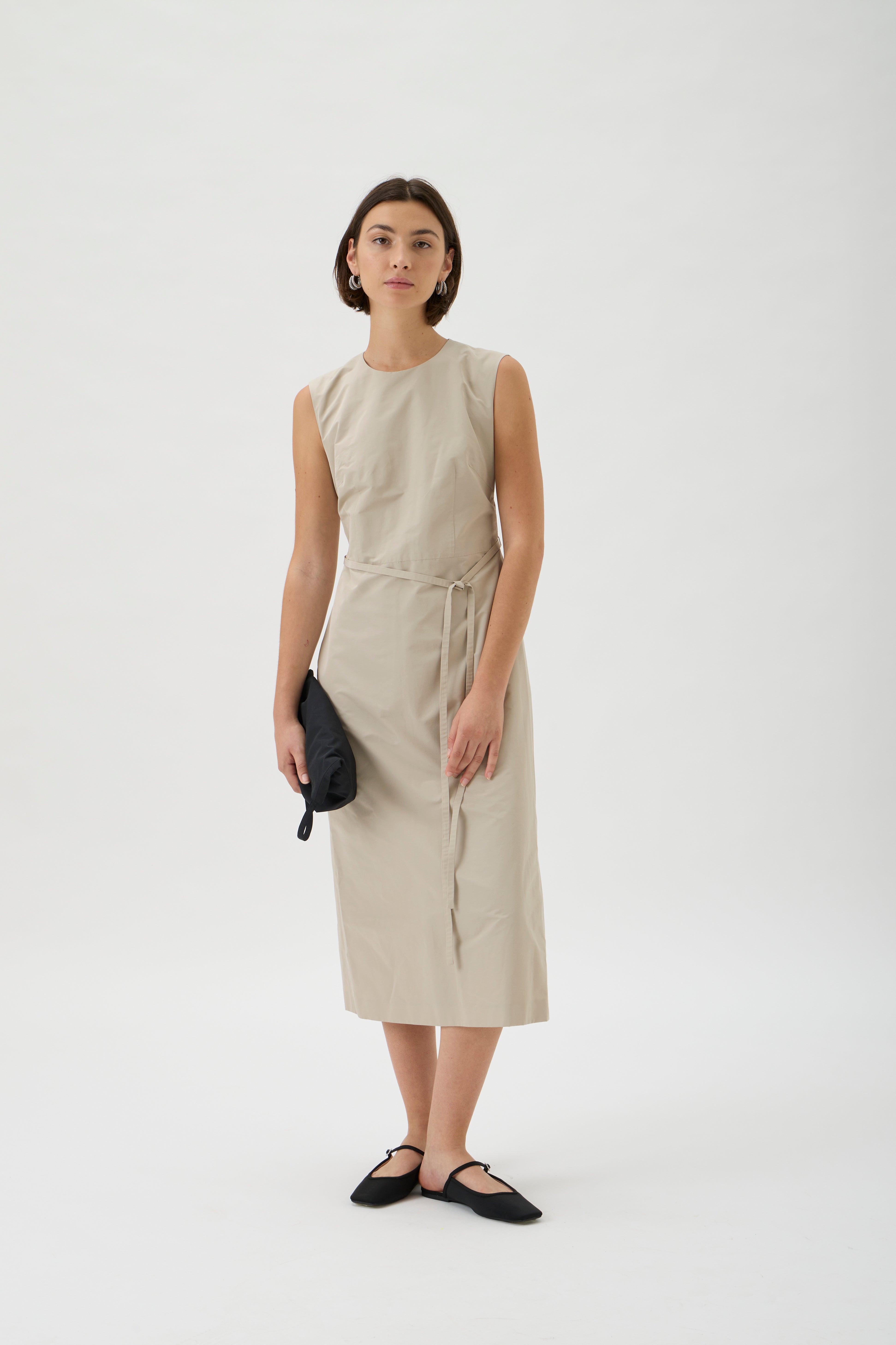 Tecno Midi Dress – 9509 Canguro Beige