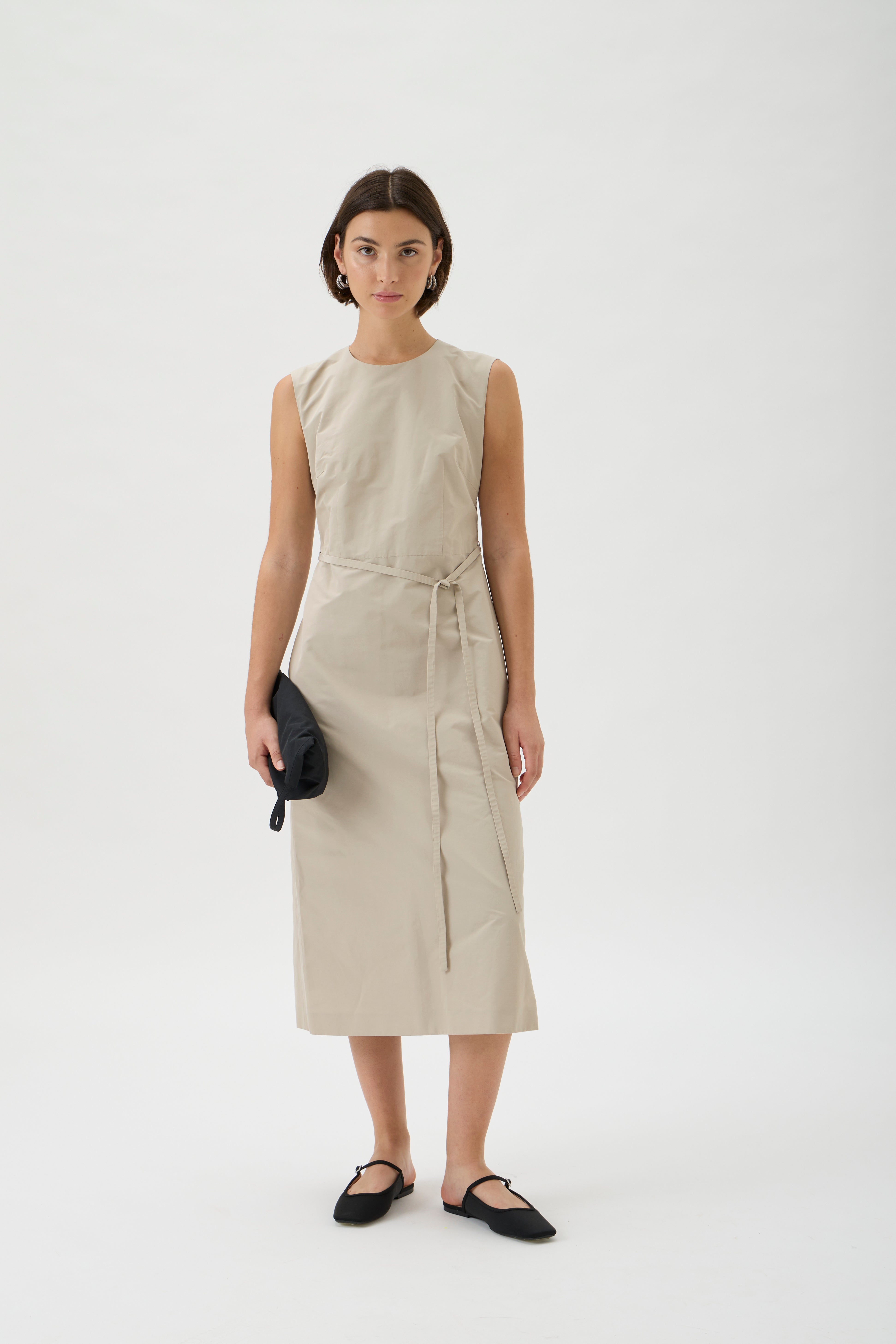 Tecno Midi Dress – 9509 Canguro Beige
