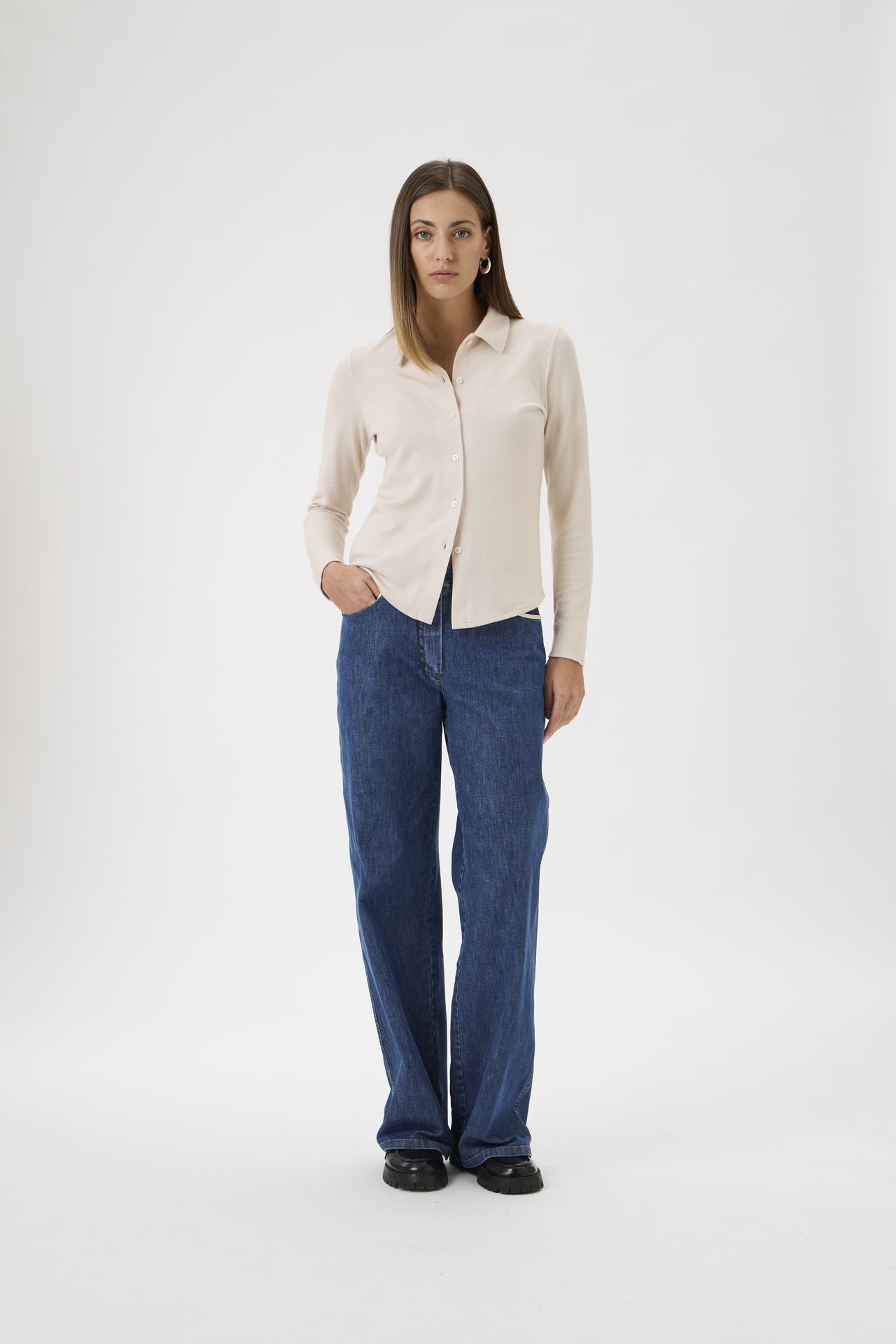 Jersey Shirt - 1171 Cream