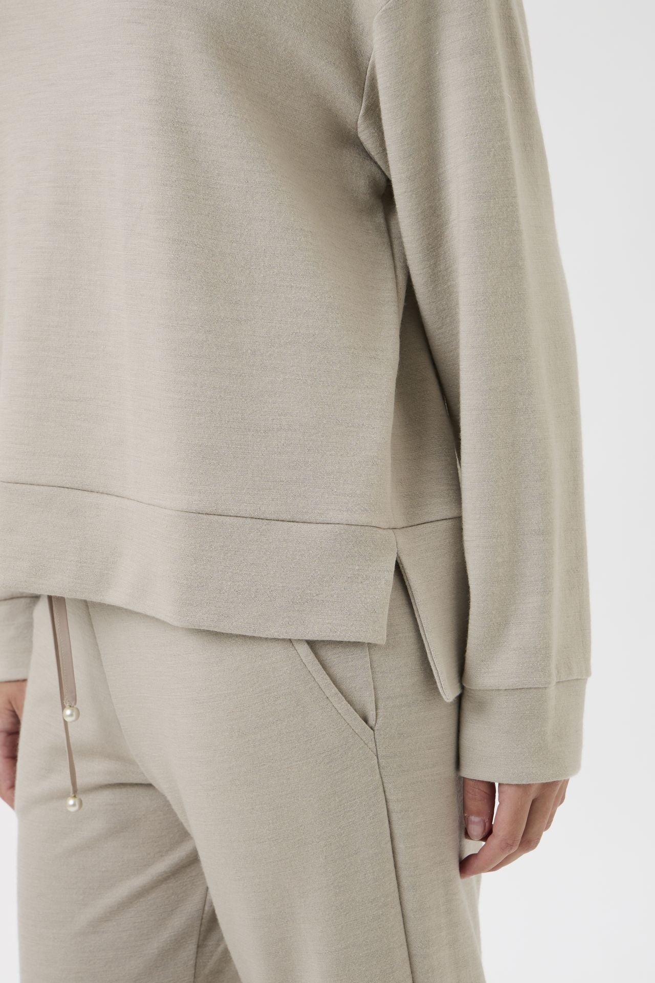 Sweatshirt - 1193 Beige