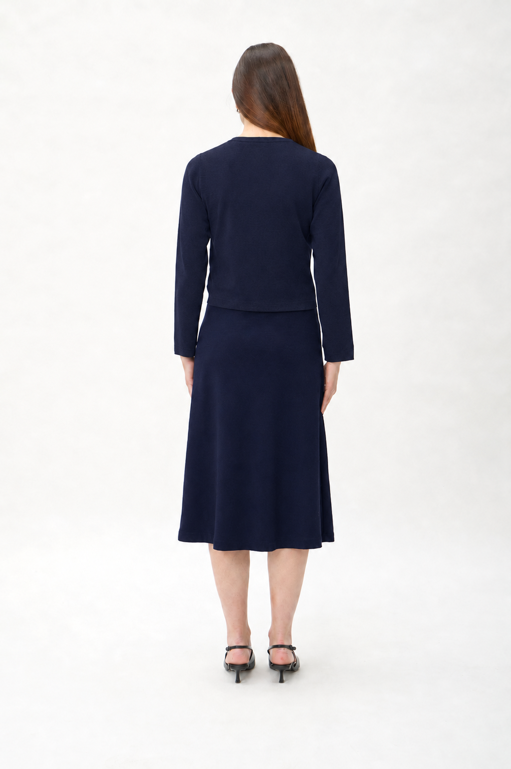 Flared Skirt in Darfo – 3365 Blue