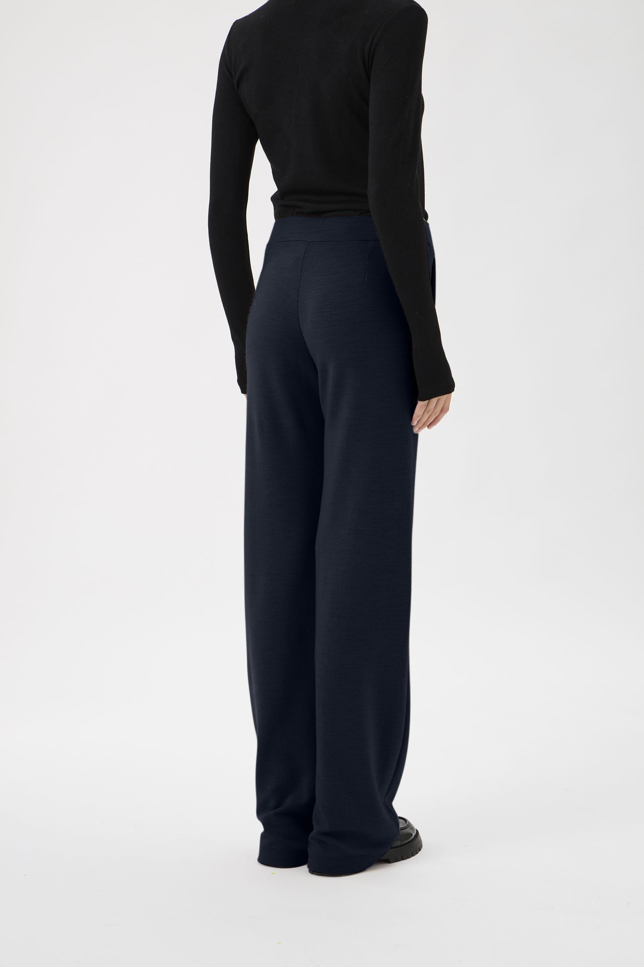 Straight Legged Pants - 4022 Blue
