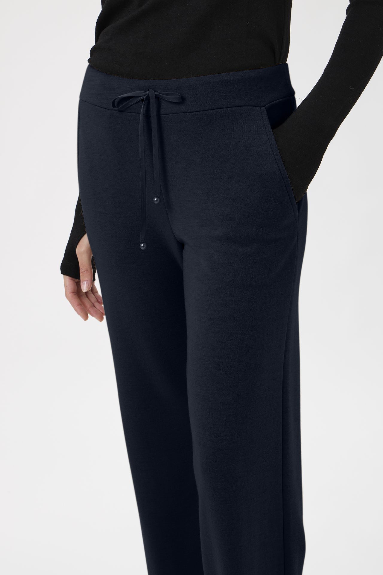 Straight Legged Pants - 4022 Blue