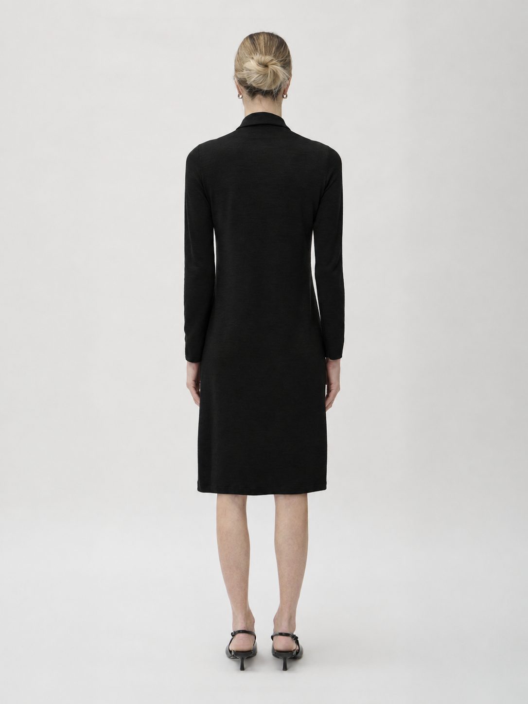 Shirtdress Jersey in Darfo – 1171L Black