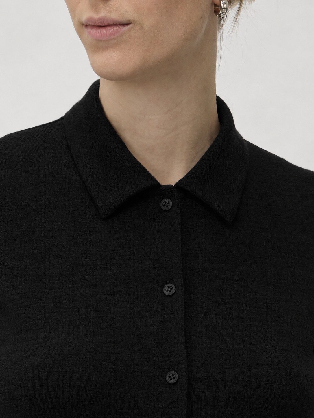 Shirtdress Jersey in Darfo – 1171L Black