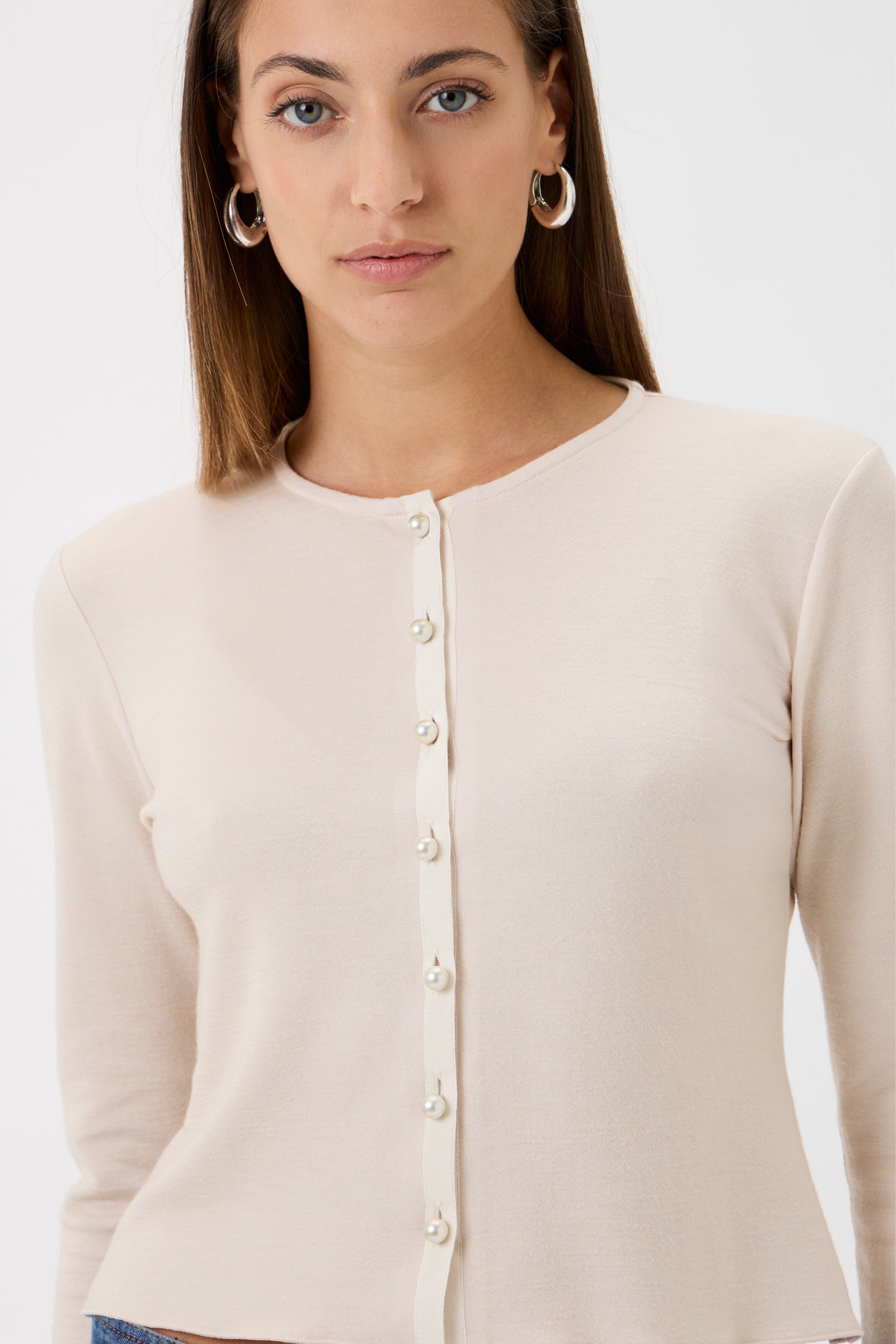 Classic Gug cardigan - Cream