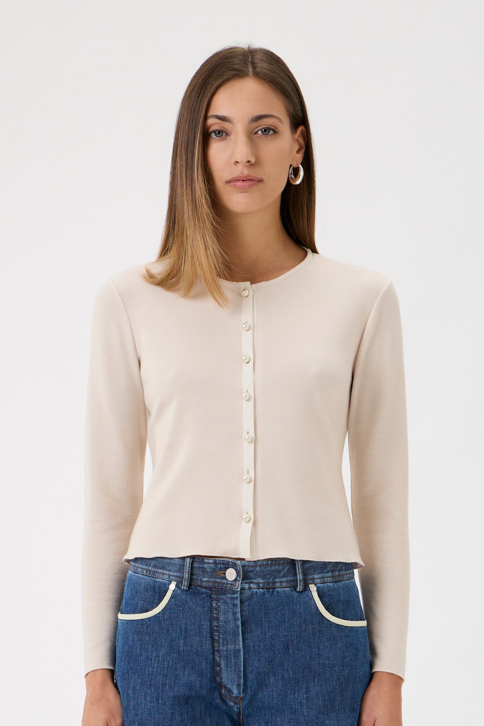 Classic Gug cardigan - Cream