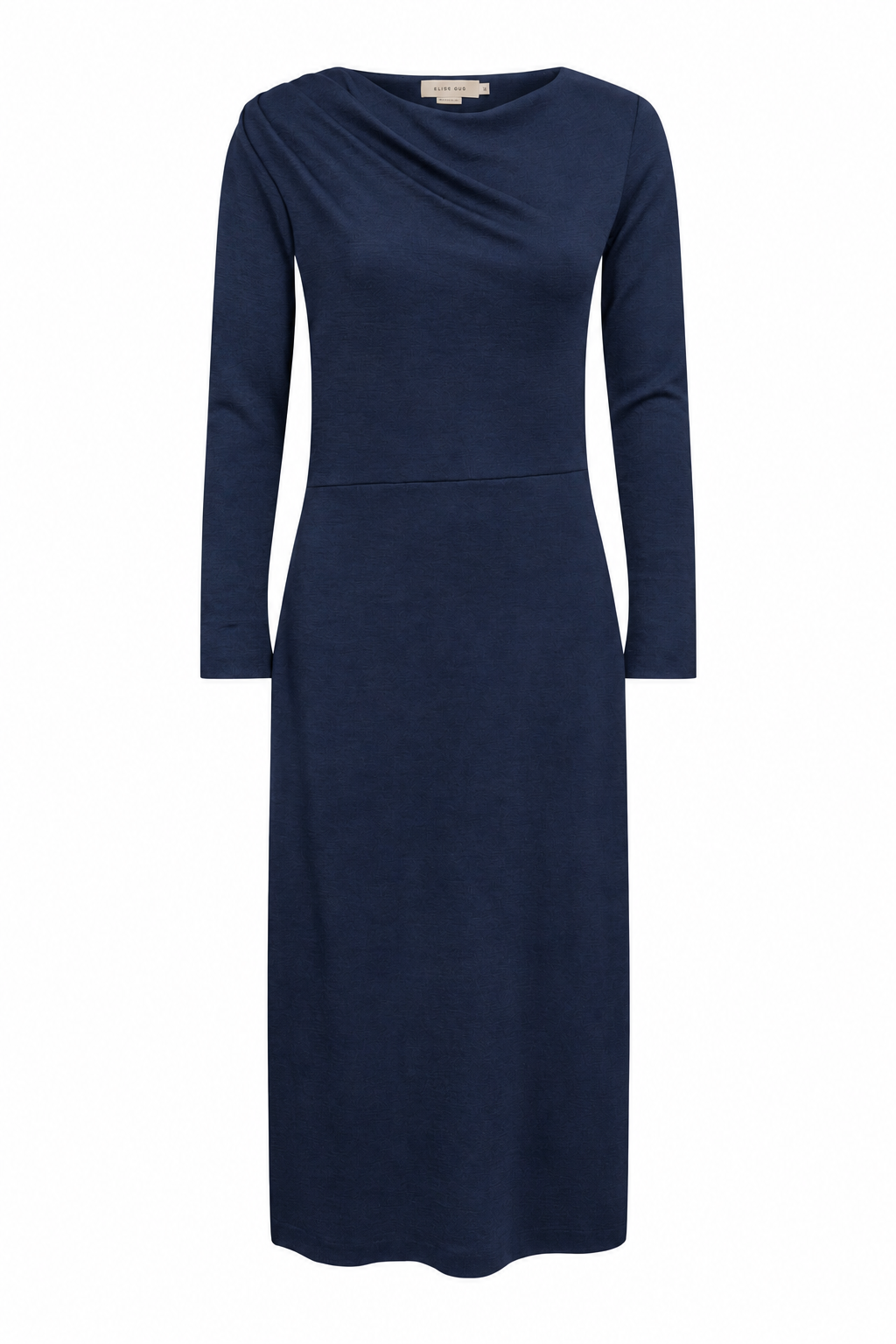 Dress Pleated Shoulder in Darfo – 9523 Blue