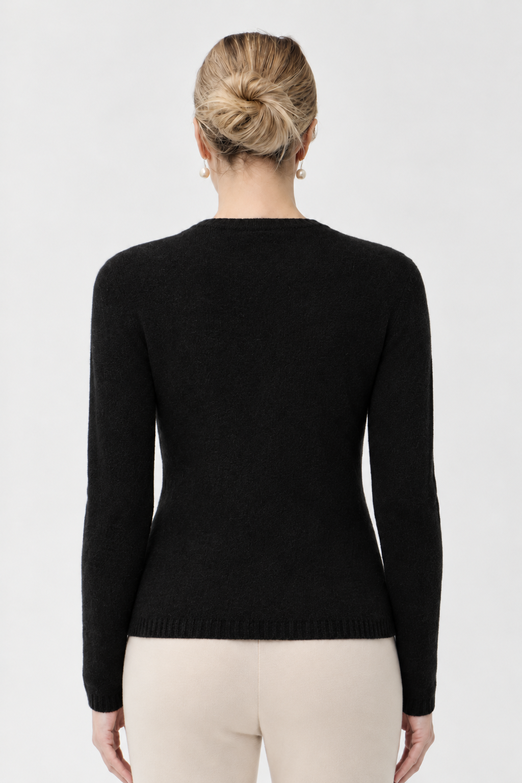 Sweater Long Sleeves in Sid – 7087 Black