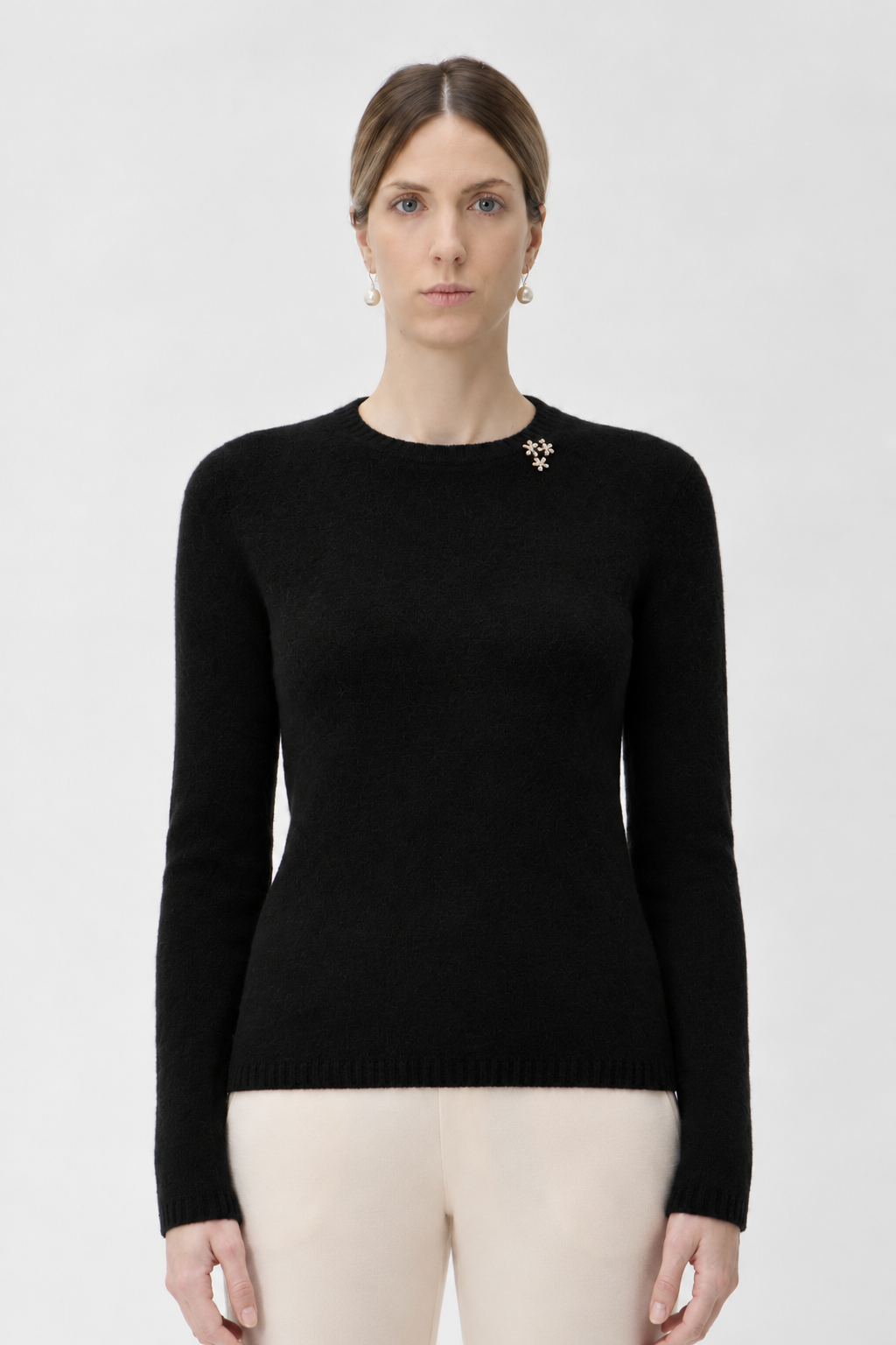 Sweater Long Sleeves in Sid – 7087 Black