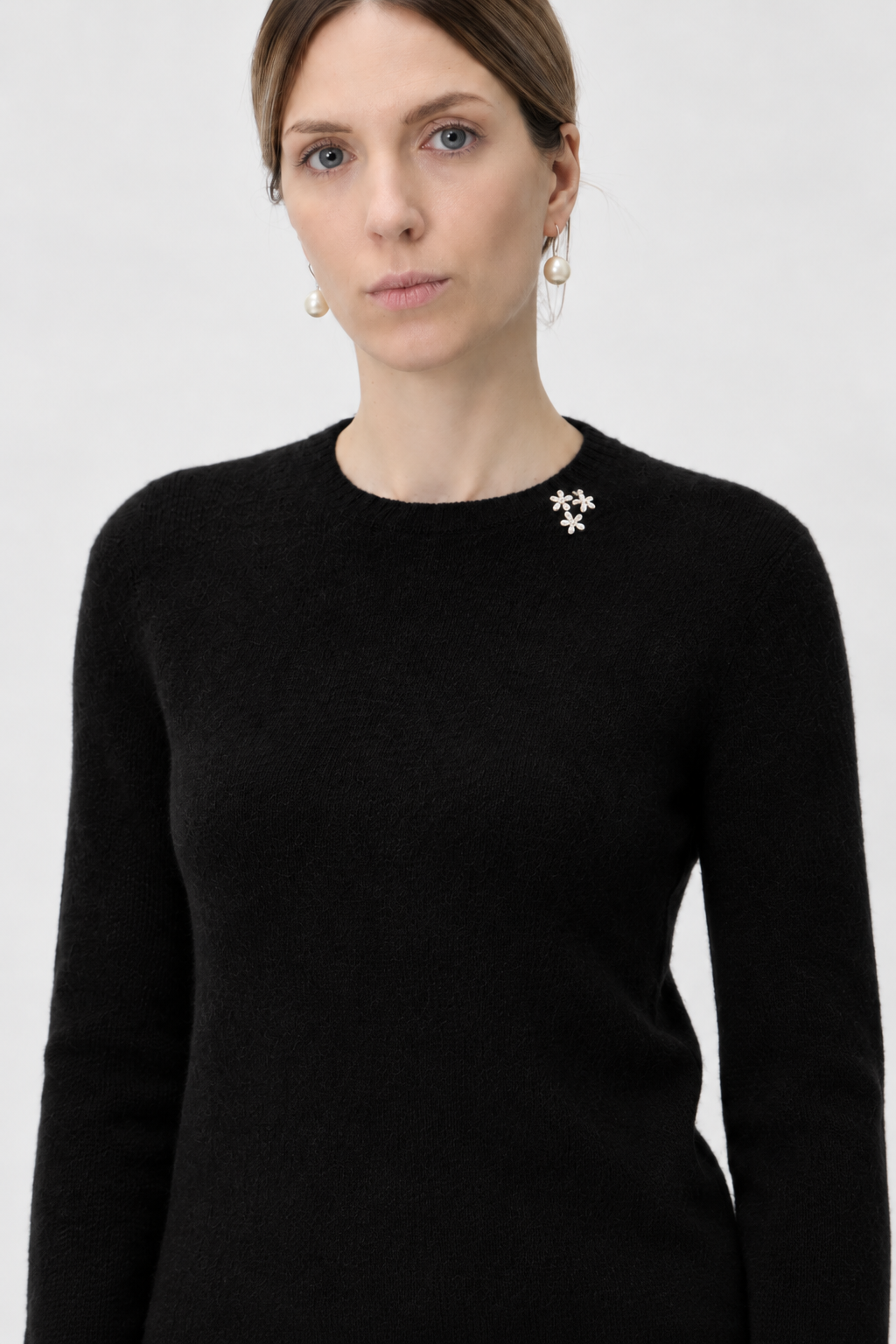 Sweater Long Sleeves in Sid – 7087 Black