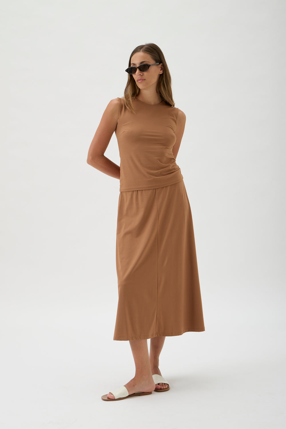 Mid-Length A-Line Skirt – Nilo 3355 Morocco