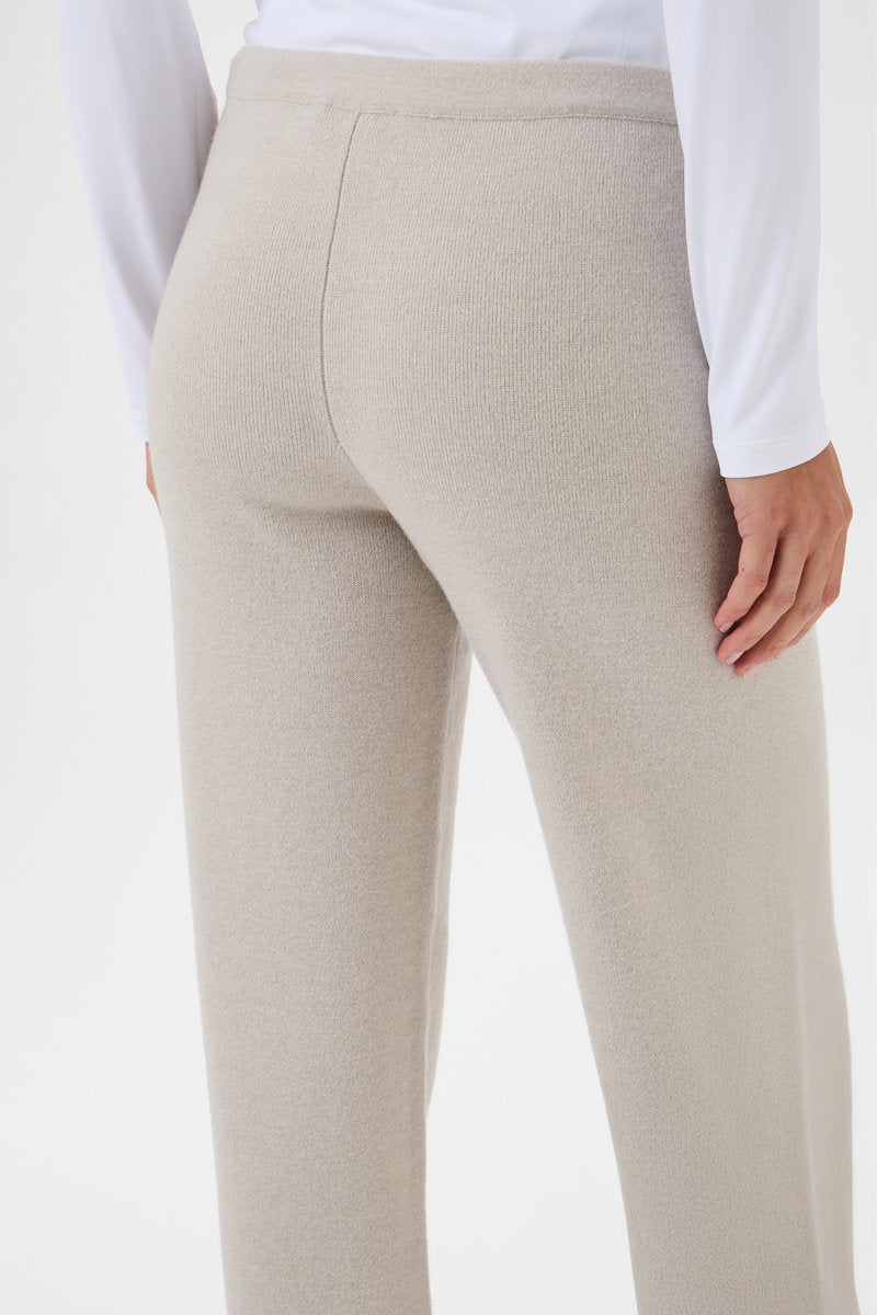 Knitted Pants - 4023 Light Beige