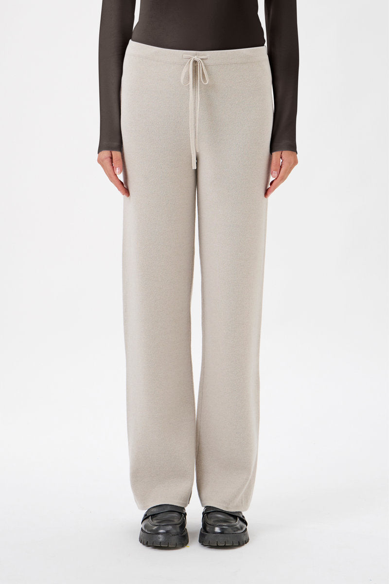 Knitted Pants - 4023 Light Beige