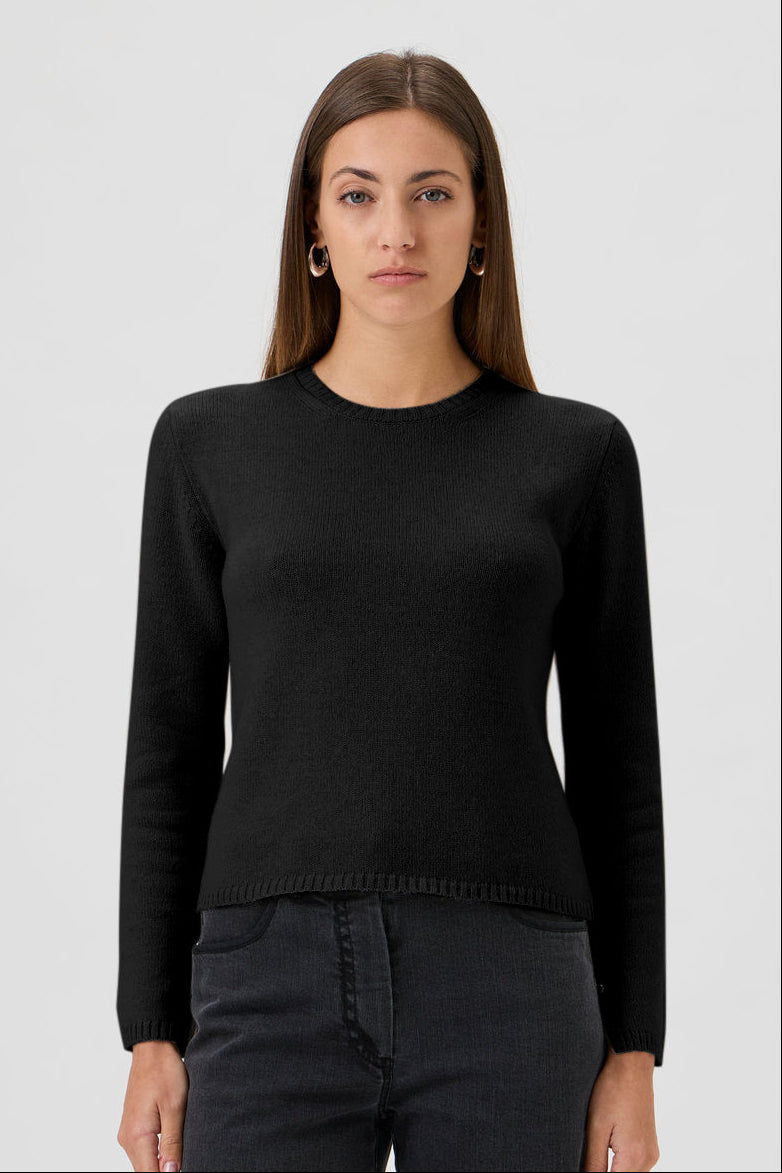 Sweater, Long Sleeves - Matis - 7067P Black