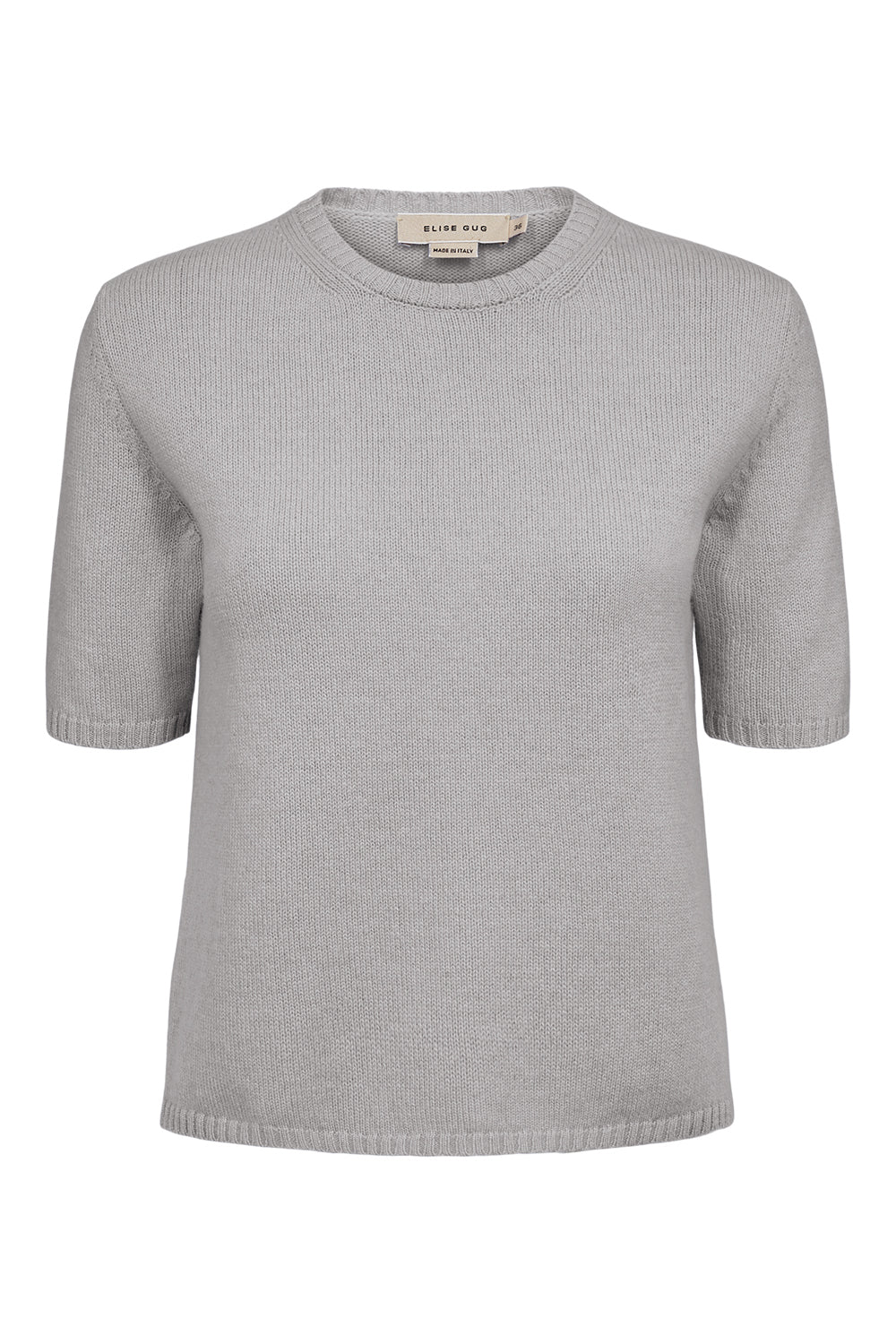 Short Sleeve Merino Sweater – Matis 7067SL Light Grey