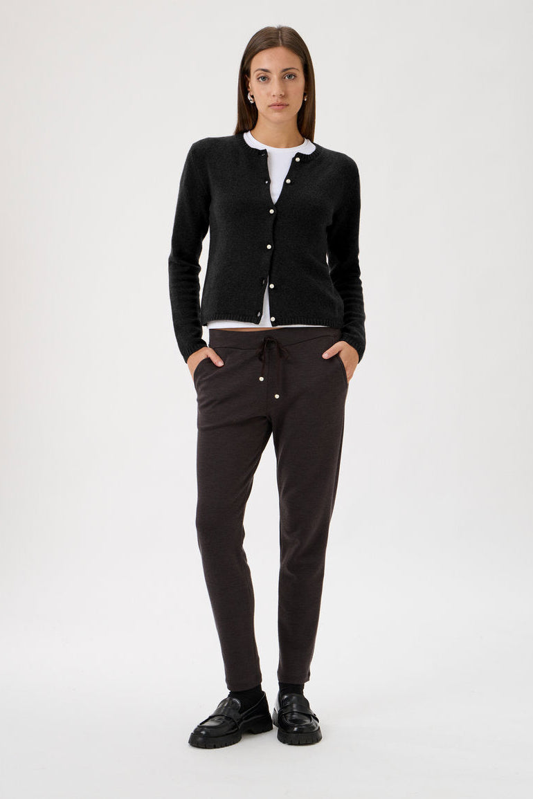 Cardigan With Long Sleeves - Matis - 7069 Black