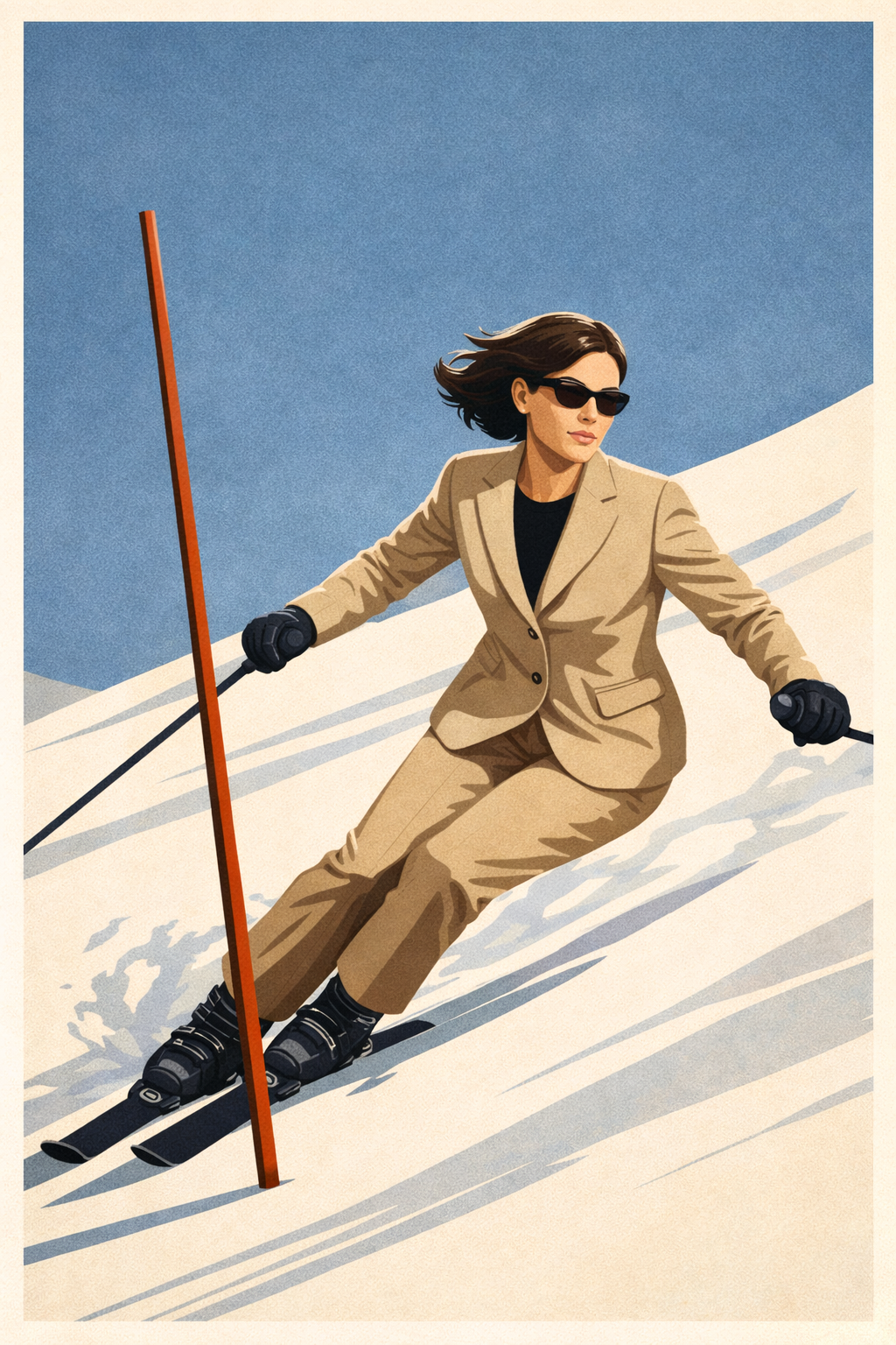 Classic Linen Blazer – 5004 Minorca 5034 CAMMELLO