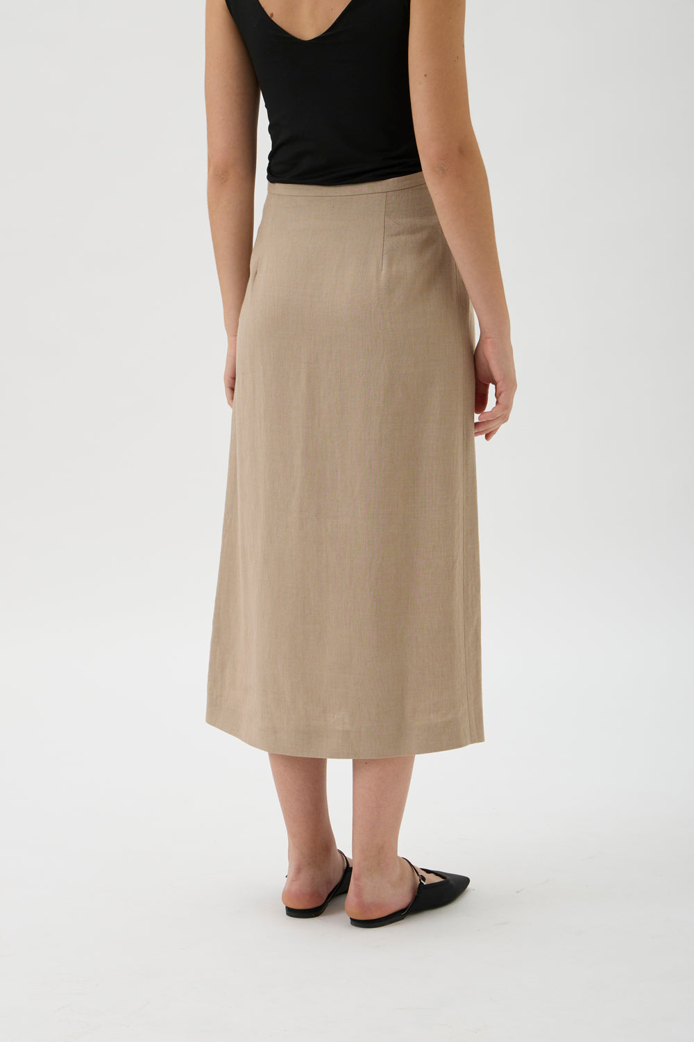 Straight skirt – Minorca 3359 | Cammello