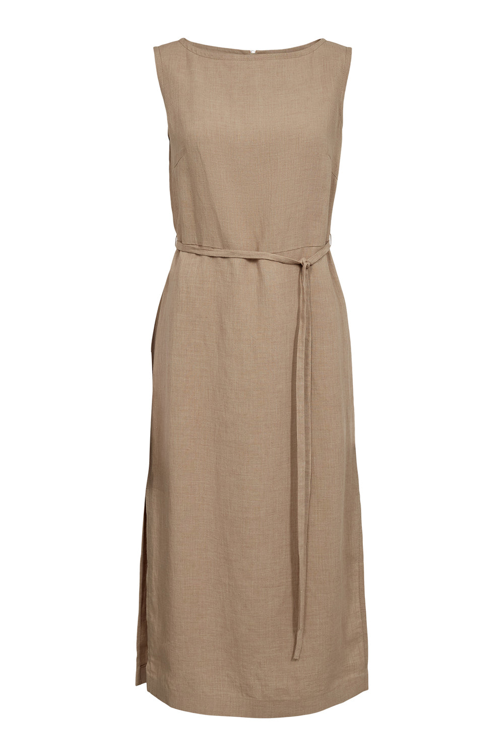 Dress Straight with belt – Minorca 9510 CAMMELLO