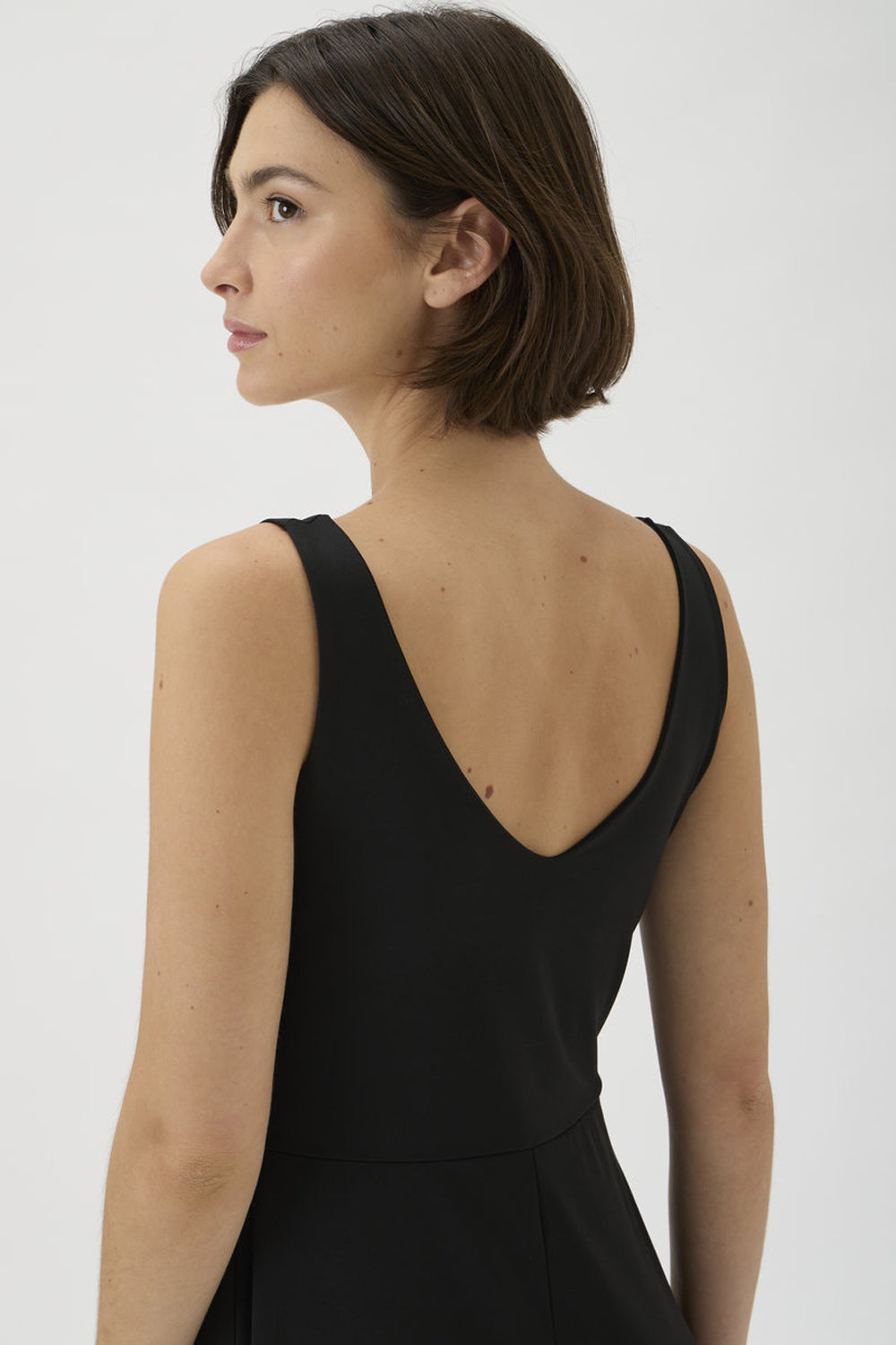 Flared Skirt Dress – Nair 9518 BLACK