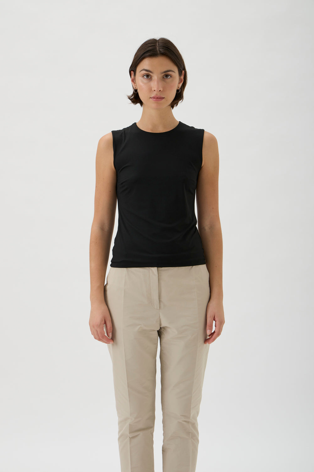 Blouse No Sleeves – Nilo 1182 BLACK