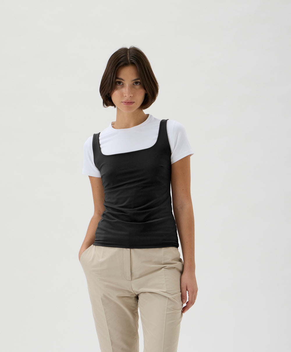 Classic Tank top - Nilo 149 Black