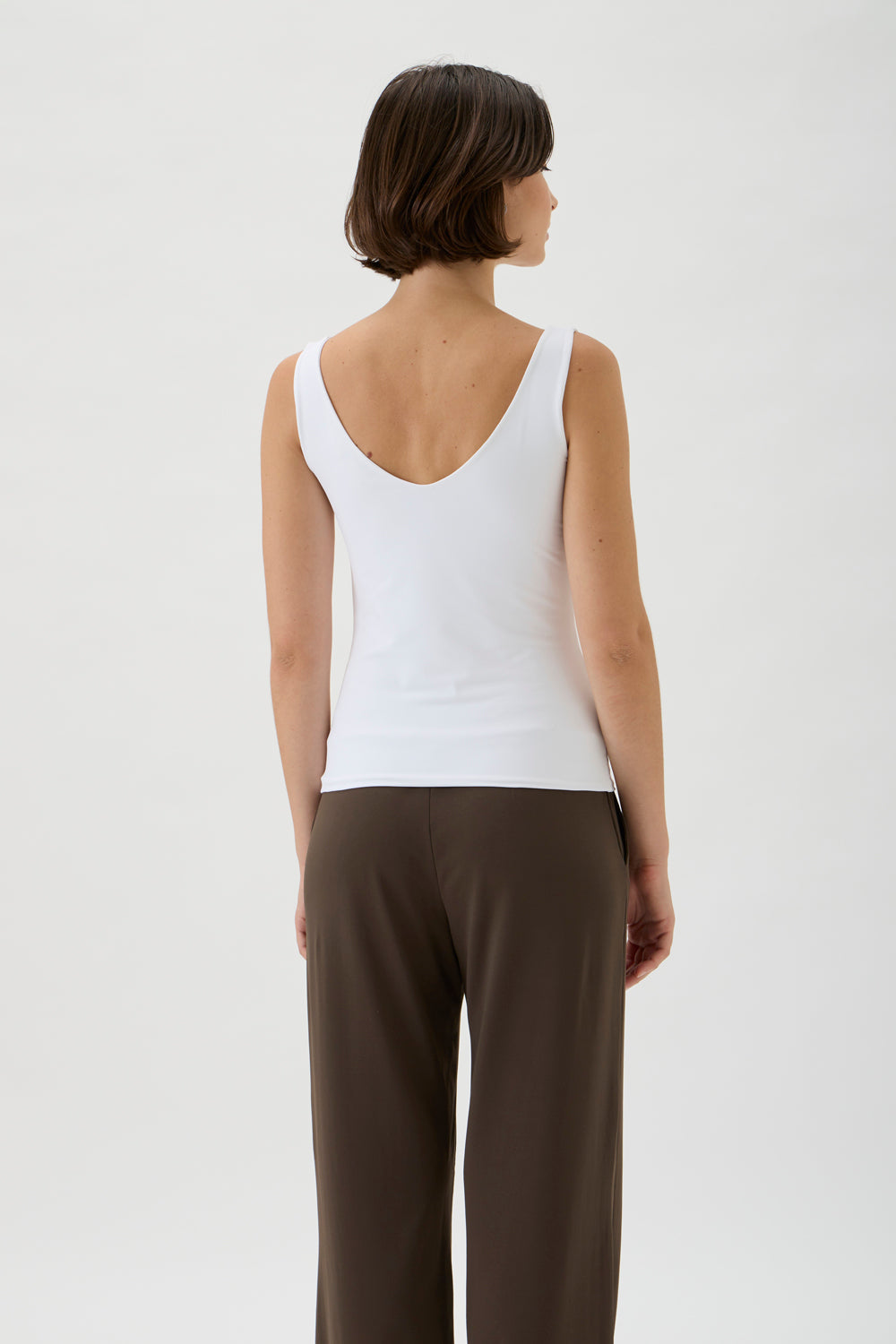 Classic Tank top - Nilo 149 White