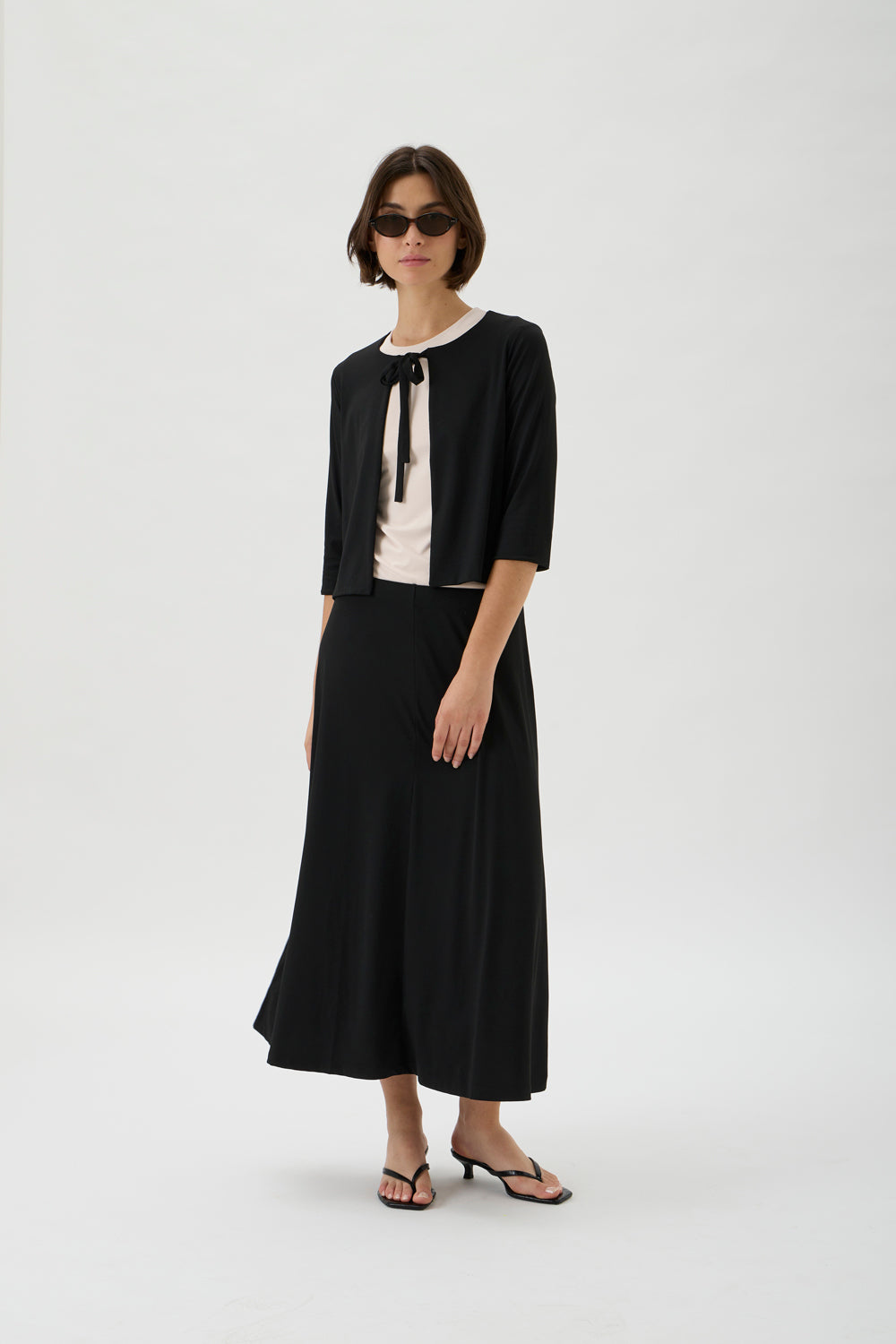 Wide Skirt – Nilo 3355 BLACK