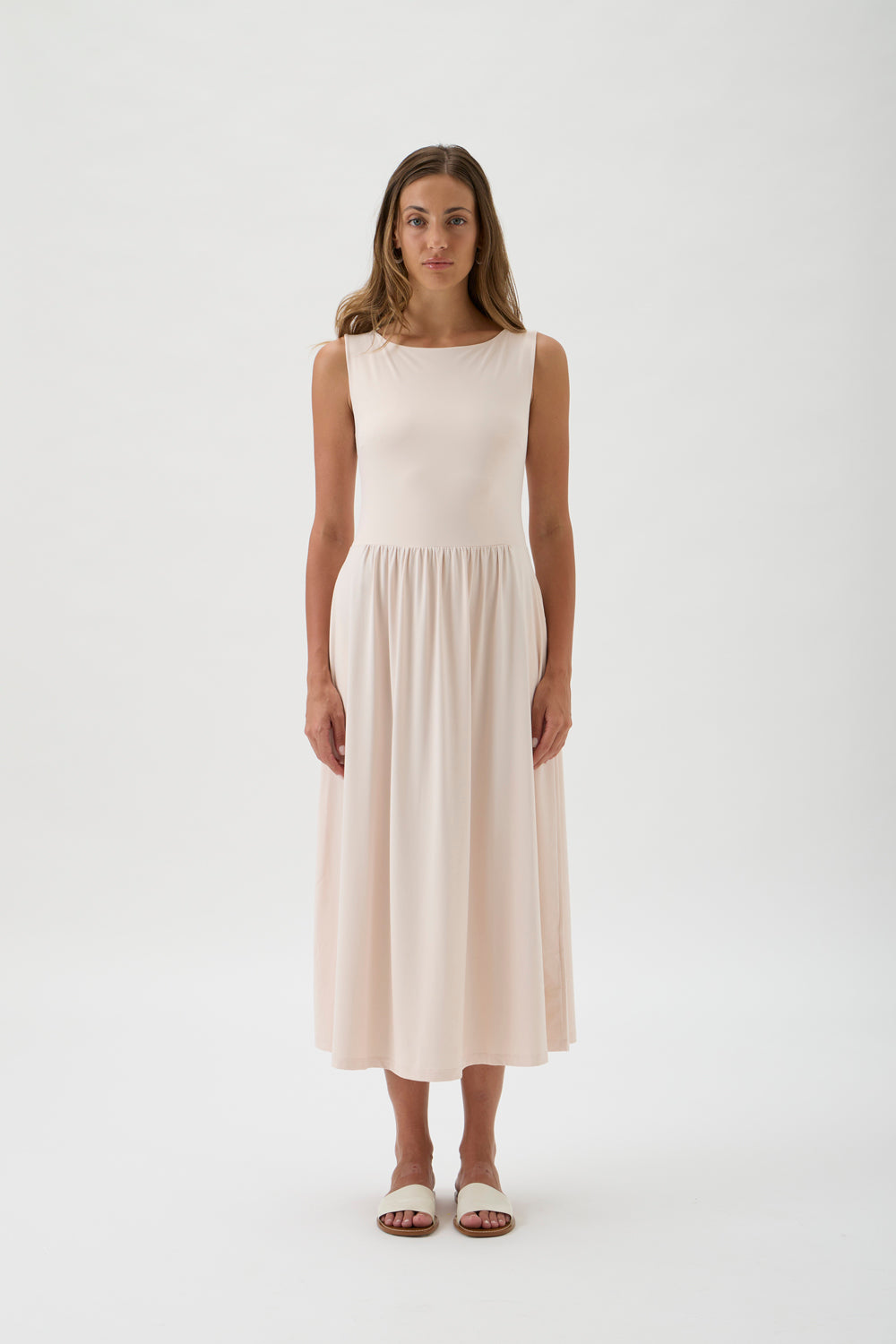 LONG DRESS WITH BOATNECK 9493 CIPRIA