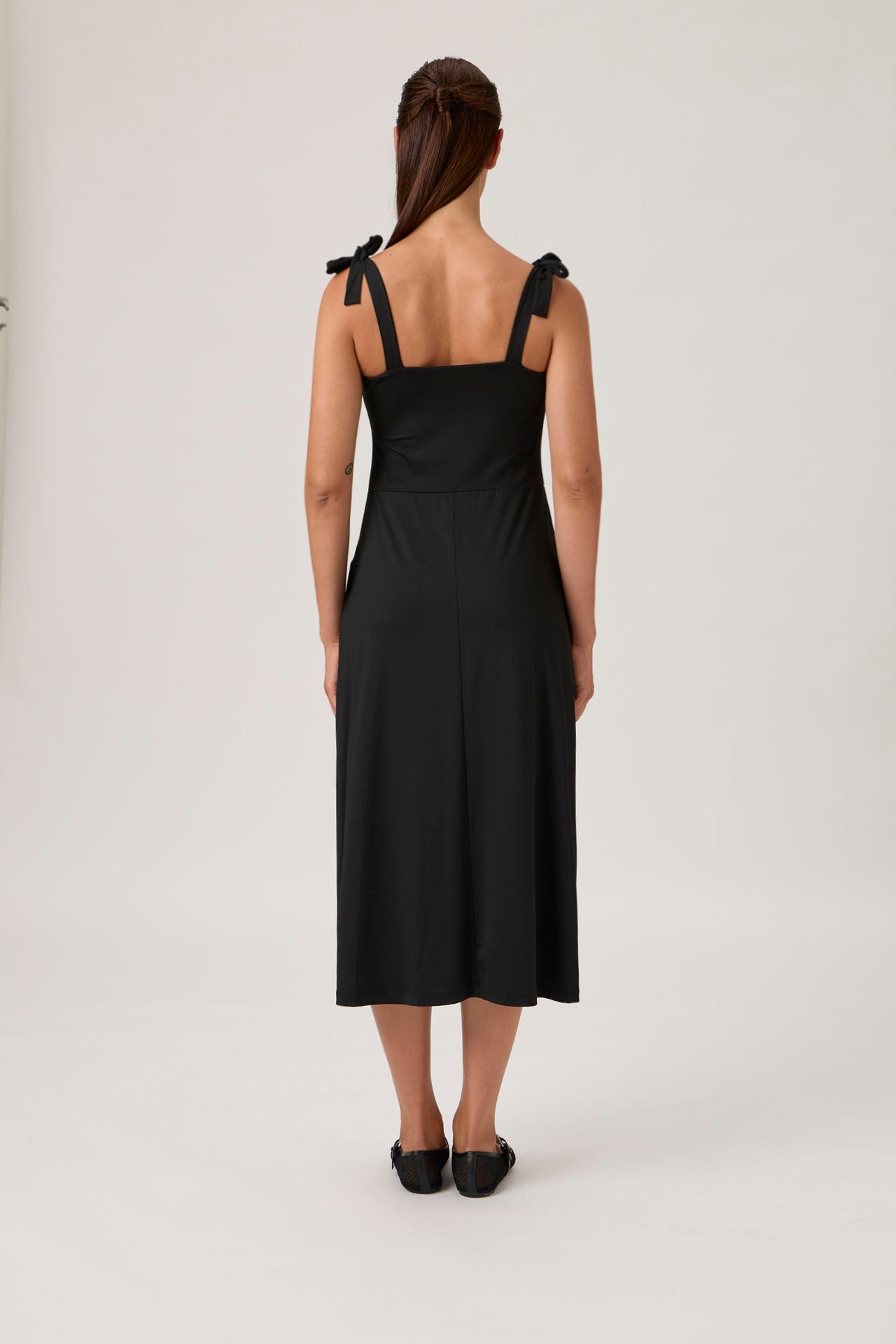 Tie-Strap Dress - 9494 Black