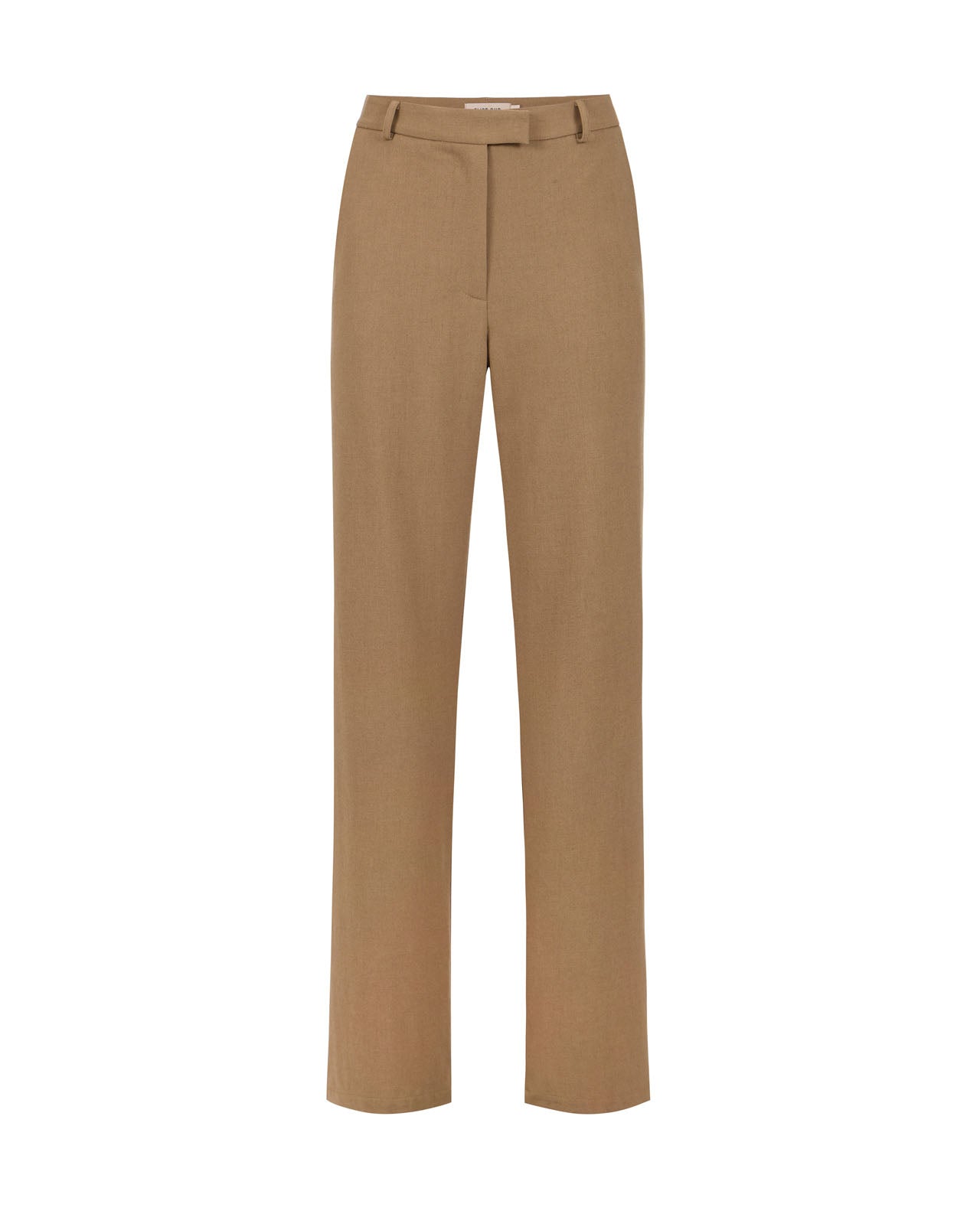 Classic wide legged pants - 473B Cammello