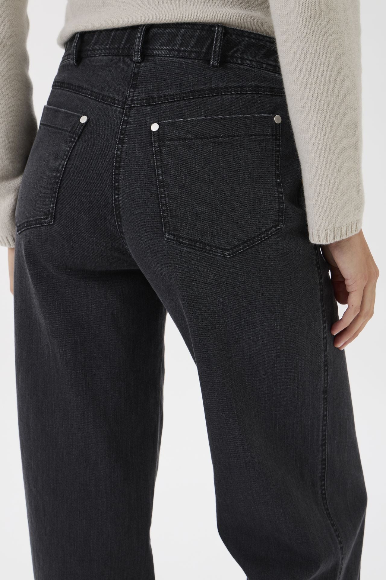 Jeans Wide Legs - 4017 Black